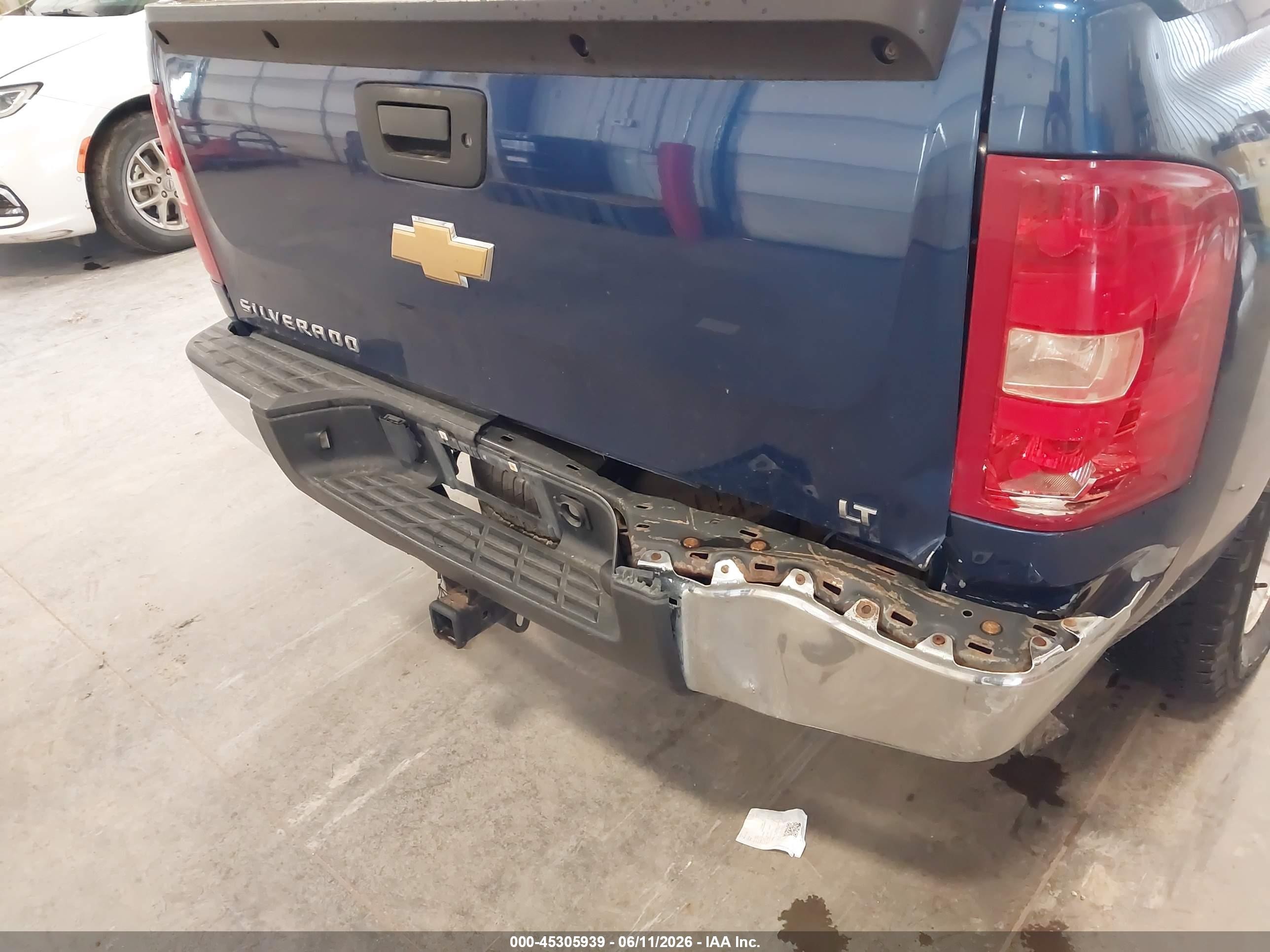 2013 Chevrolet Silverado 1500 Lt Blue vin: 3GCPKSE71DG281656