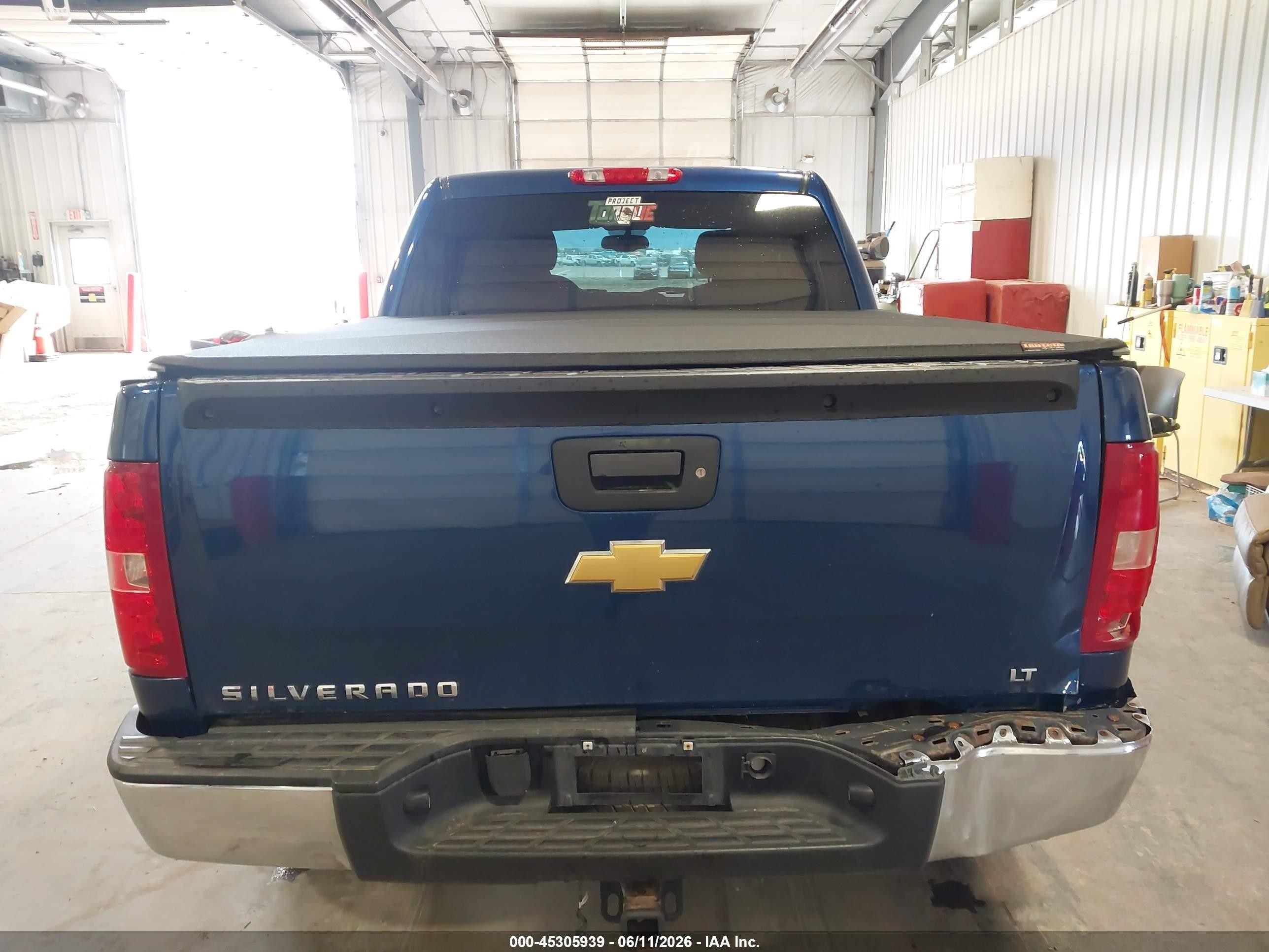 2013 Chevrolet Silverado 1500 Lt Blue vin: 3GCPKSE71DG281656