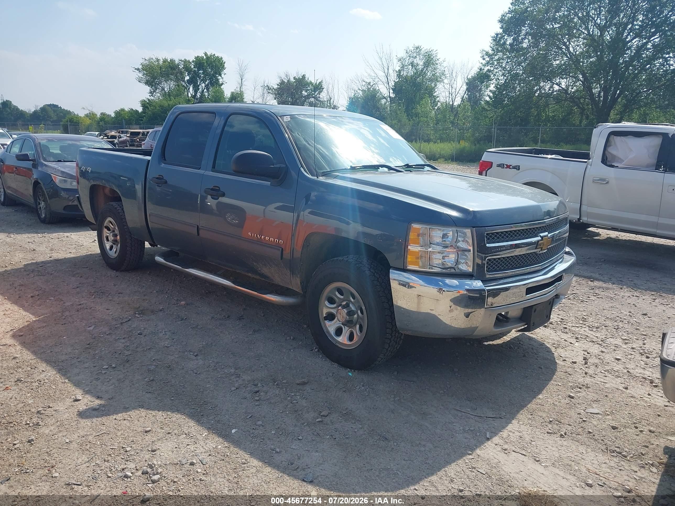 2012 Chevrolet Silverado 1500 Lt Синий vin: 3GCPKSE72CG105925