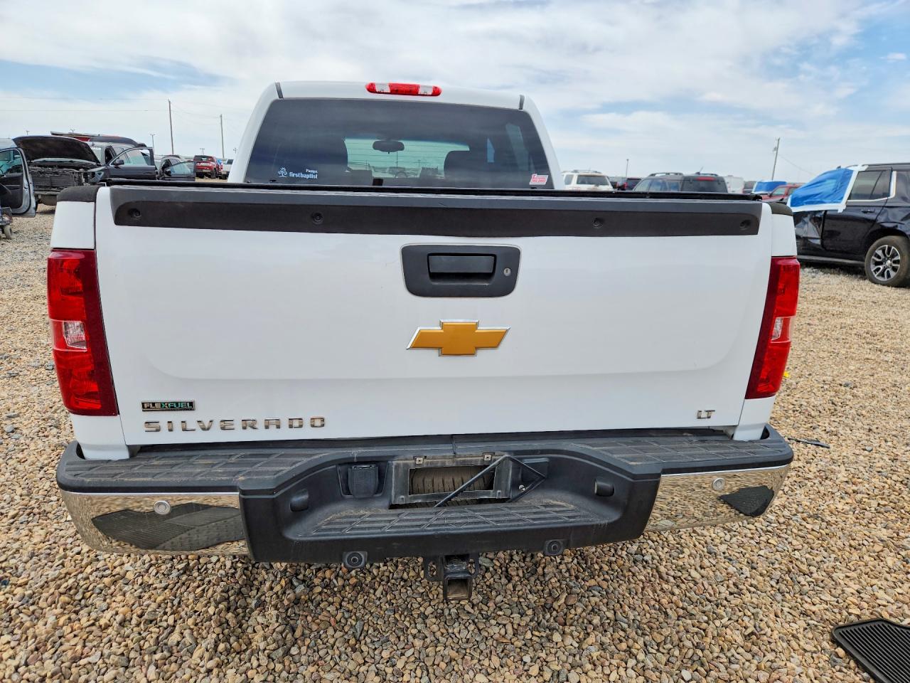 2012 Chevrolet Silverado K1500 Lt White vin: 3GCPKSE72CG117217