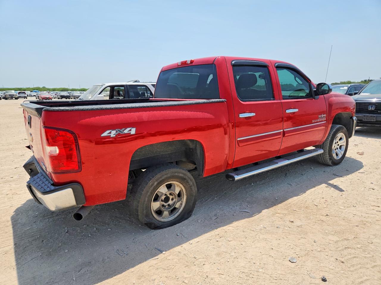 2012 Chevrolet Silverado K1500 Lt Красный vin: 3GCPKSE72CG216538