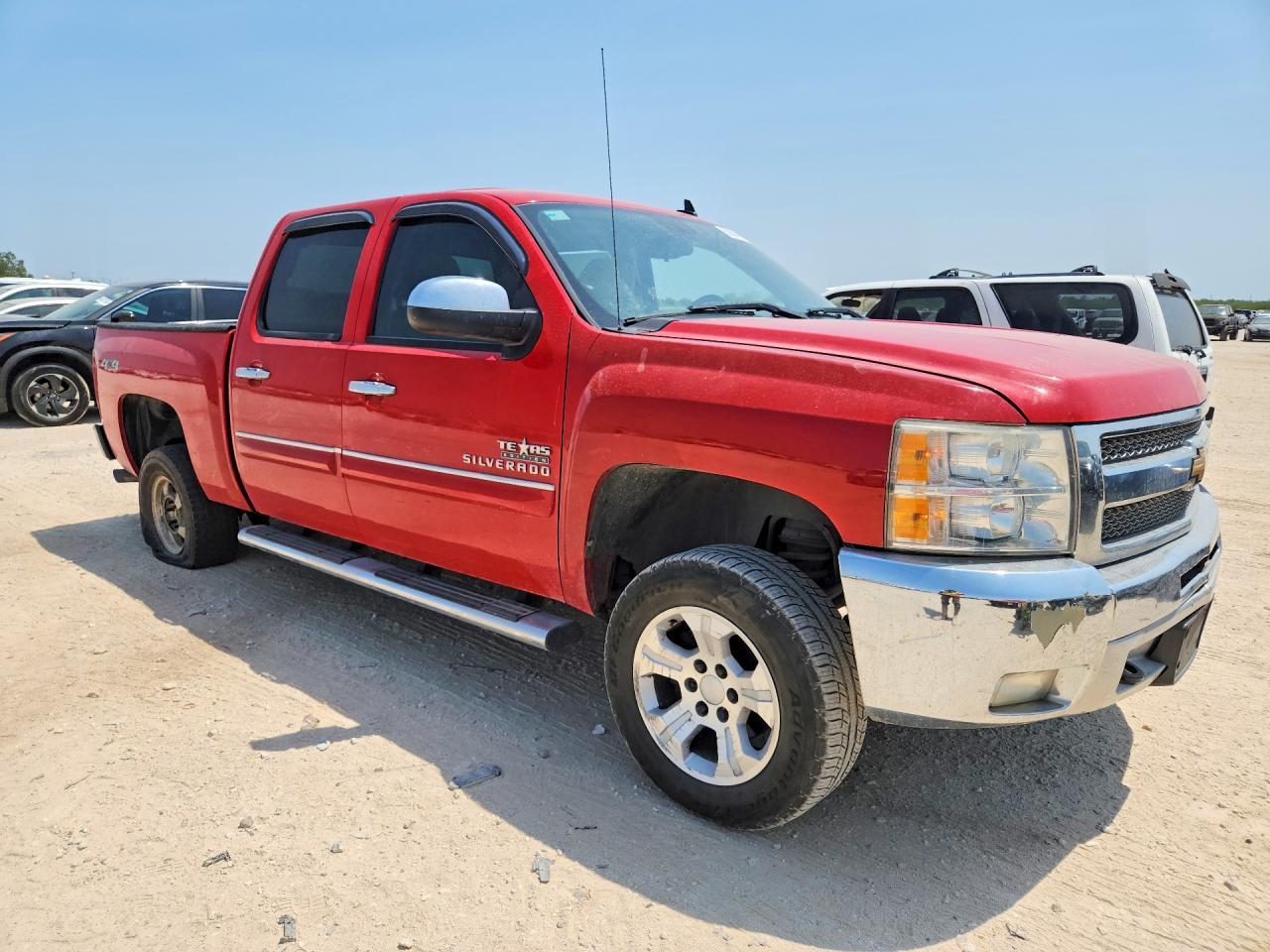2012 Chevrolet Silverado K1500 Lt Красный vin: 3GCPKSE72CG216538