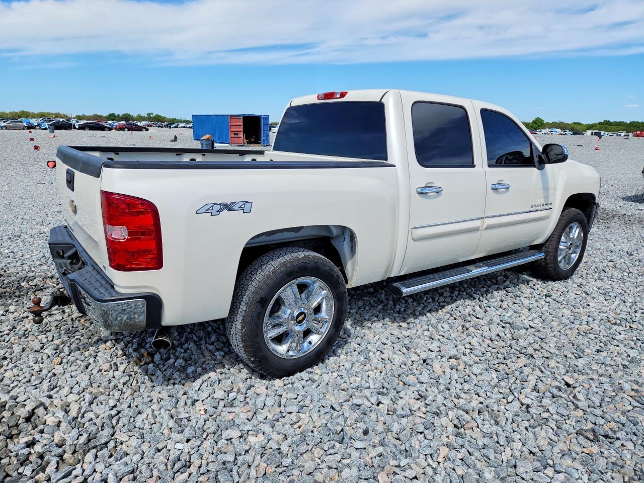 2012 Chevrolet Silverado K1500 Lt White vin: 3GCPKSE72CG225336