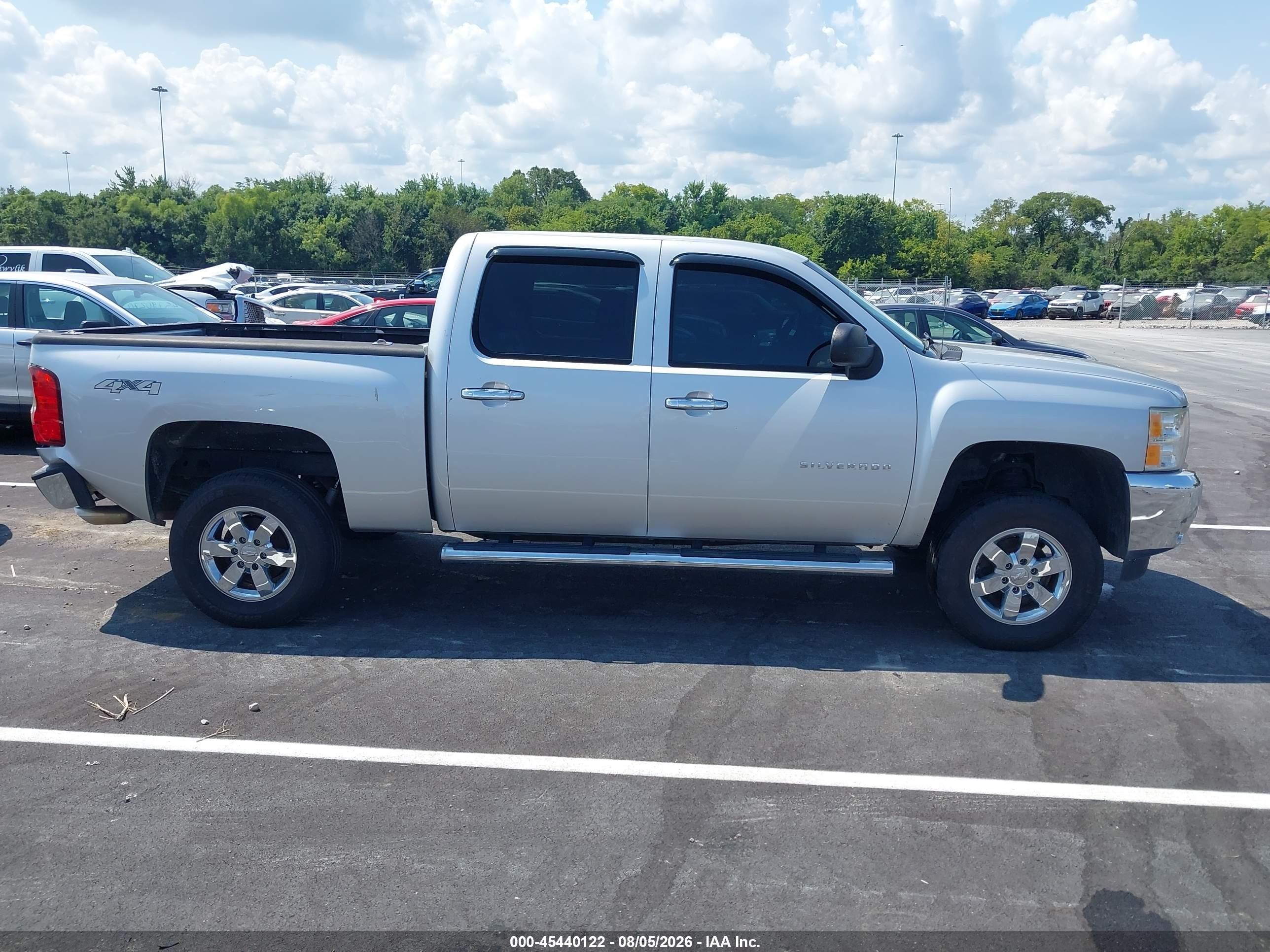 2012 Chevrolet Silverado 1500 Lt Серебряный vin: 3GCPKSE72CG251693