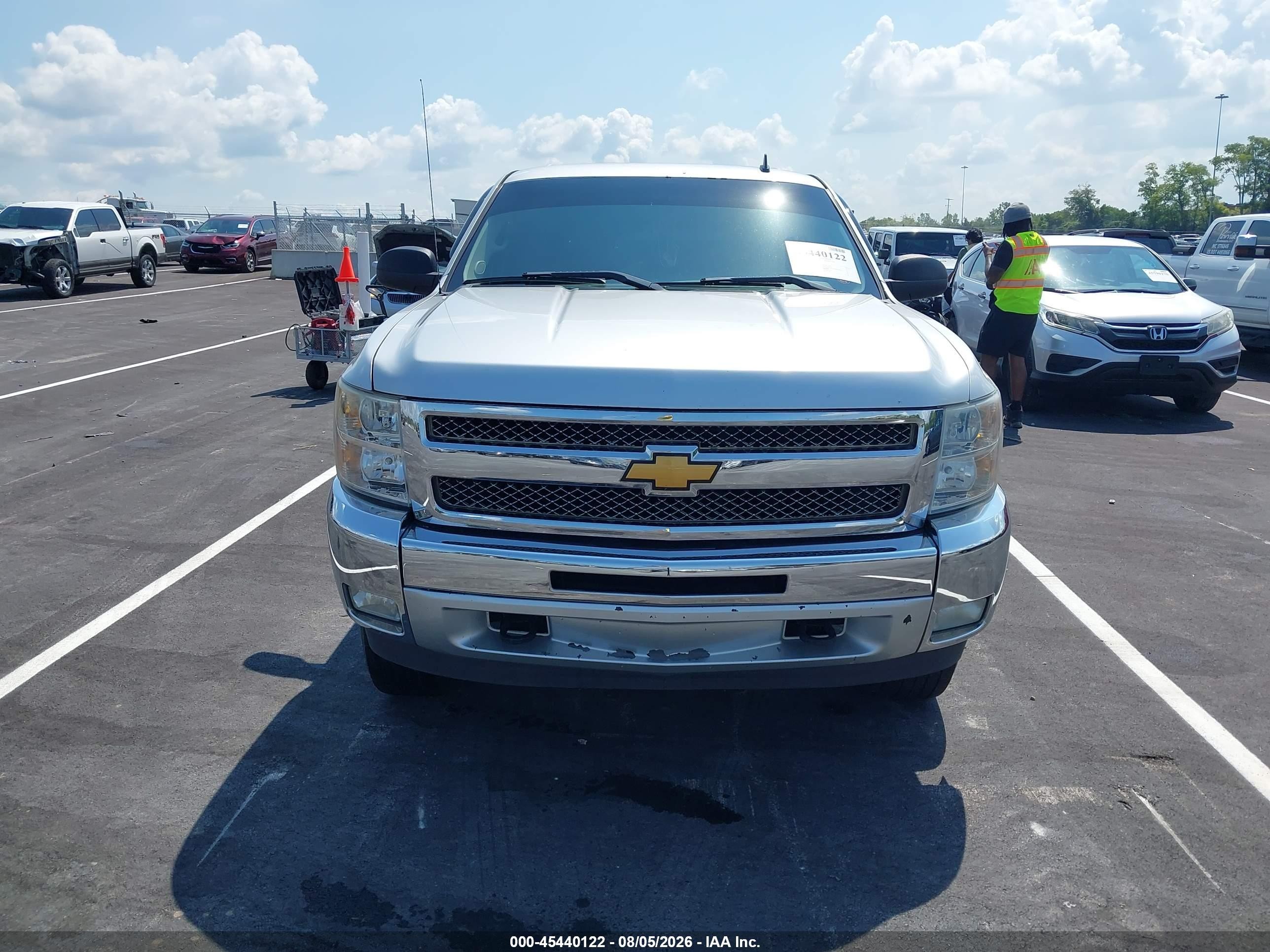 2012 Chevrolet Silverado 1500 Lt Серебряный vin: 3GCPKSE72CG251693