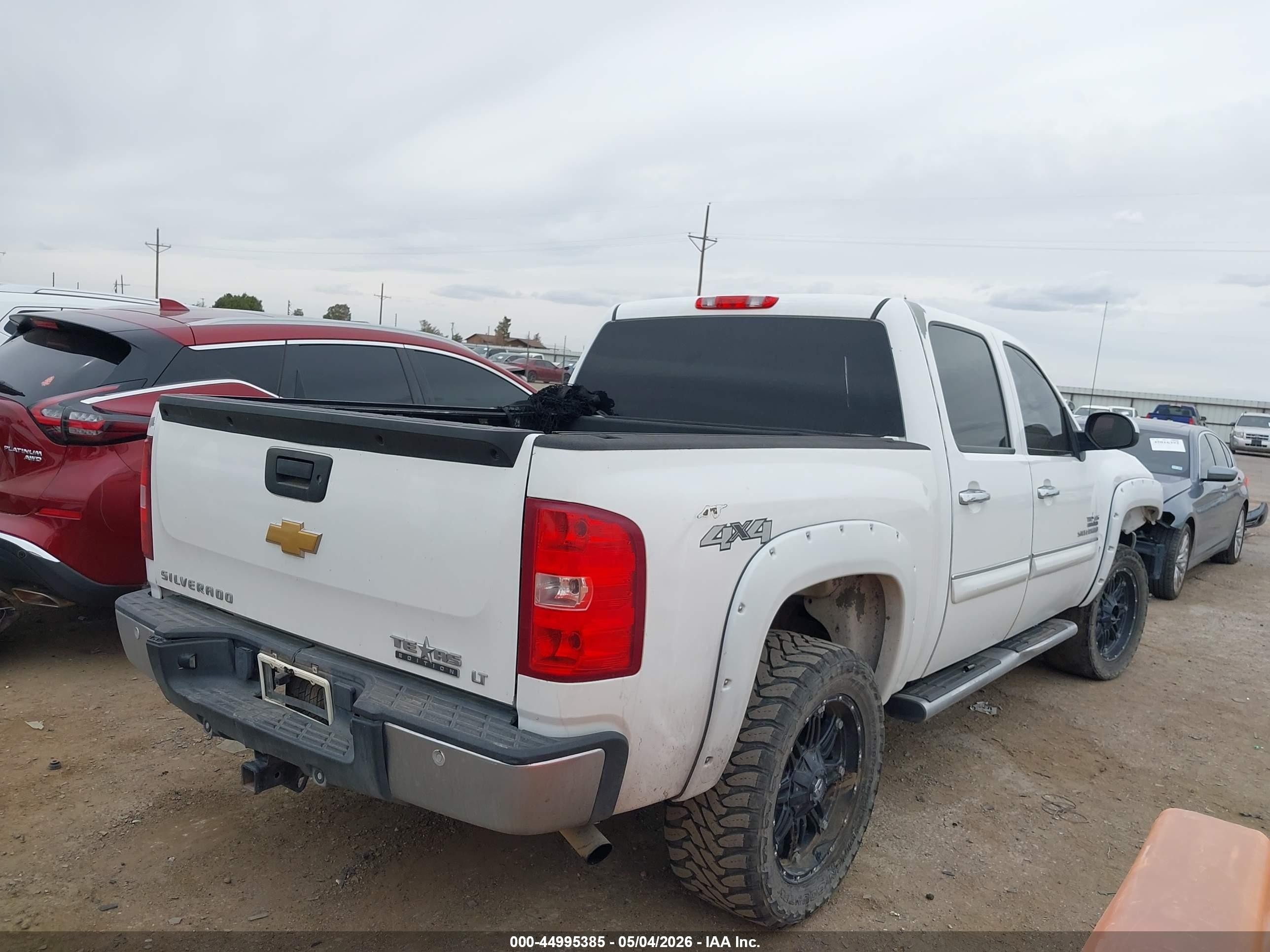 2012 Chevrolet Silverado 1500 Lt Белый vin: 3GCPKSE72CG299758