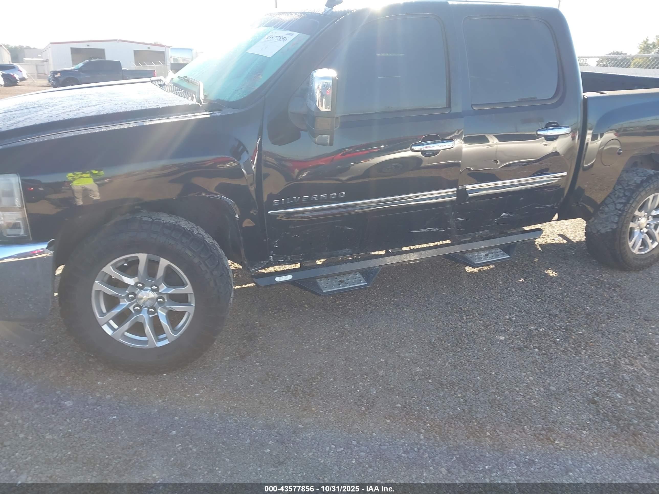 2013 Chevrolet Silverado 1500 Lt Black vin: 3GCPKSE72DG161641