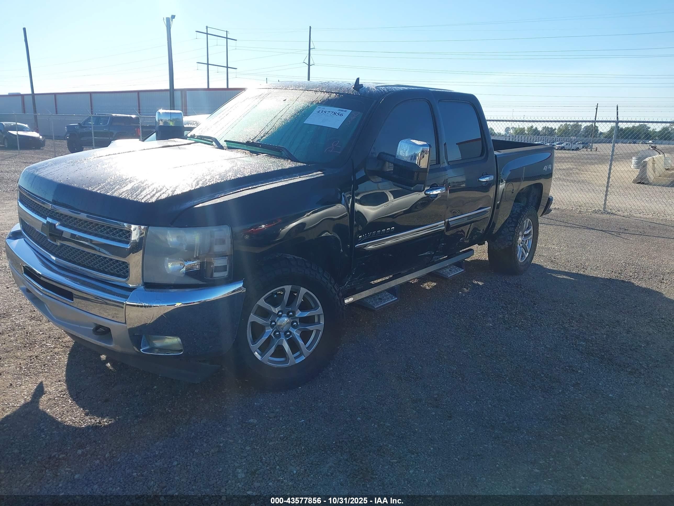 2013 Chevrolet Silverado 1500 Lt Black vin: 3GCPKSE72DG161641