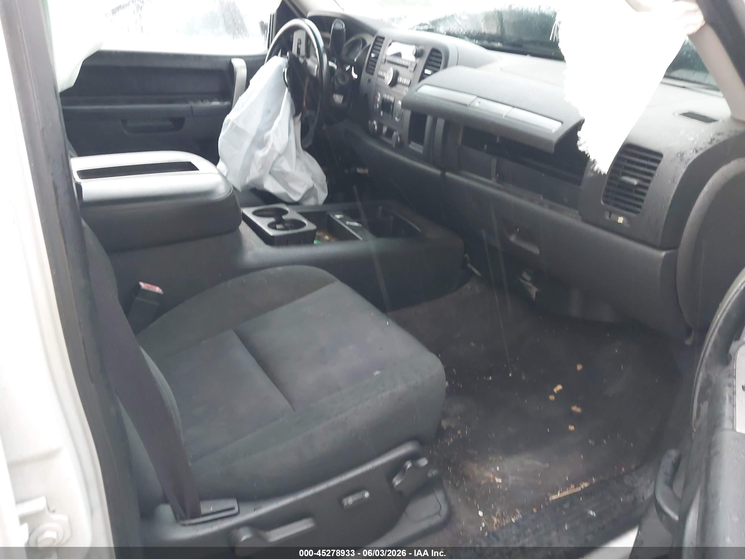 2013 Chevrolet Silverado 1500 Lt White vin: 3GCPKSE72DG162305