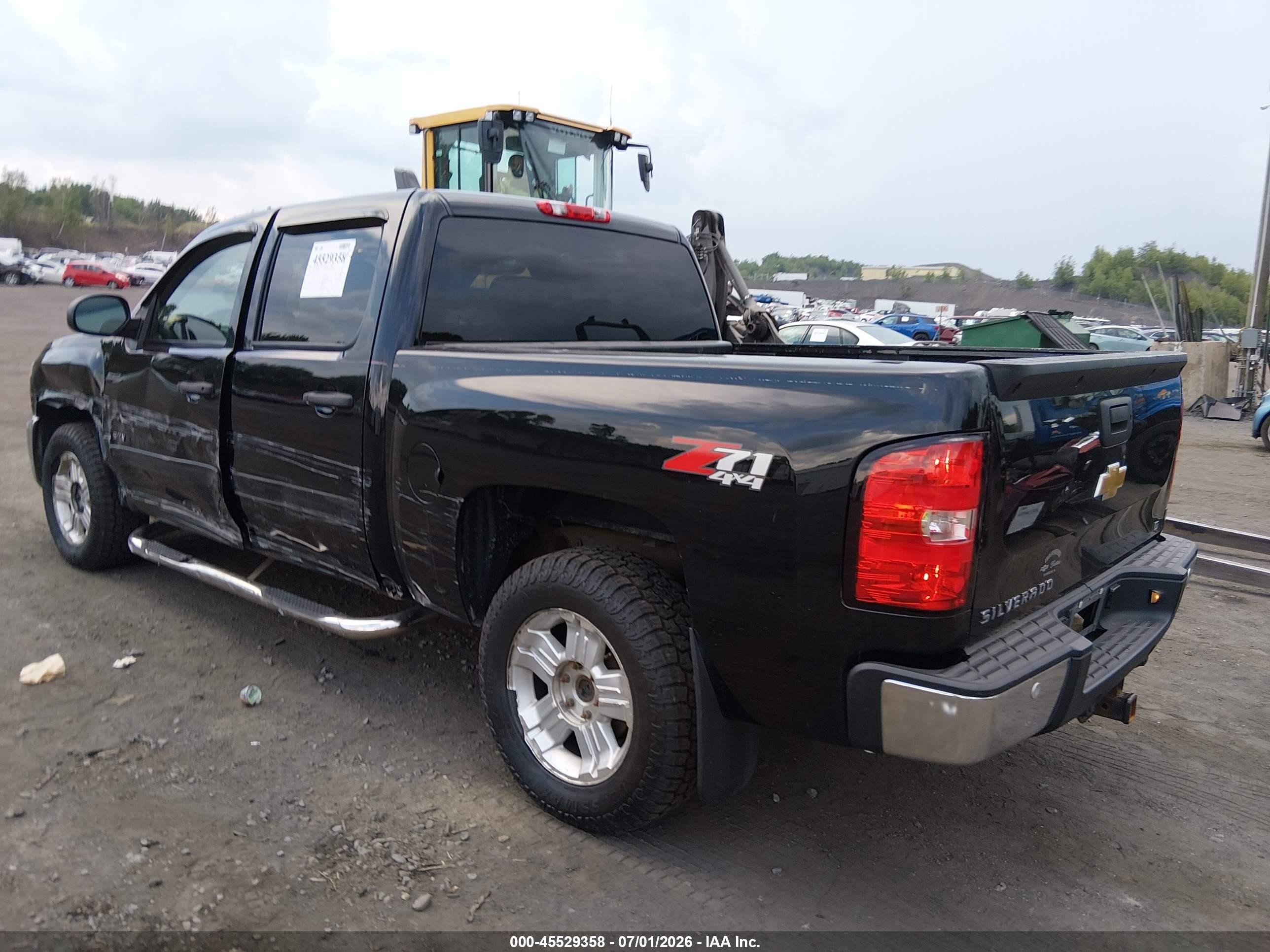 2013 Chevrolet Silverado 1500 Lt Black vin: 3GCPKSE72DG214919