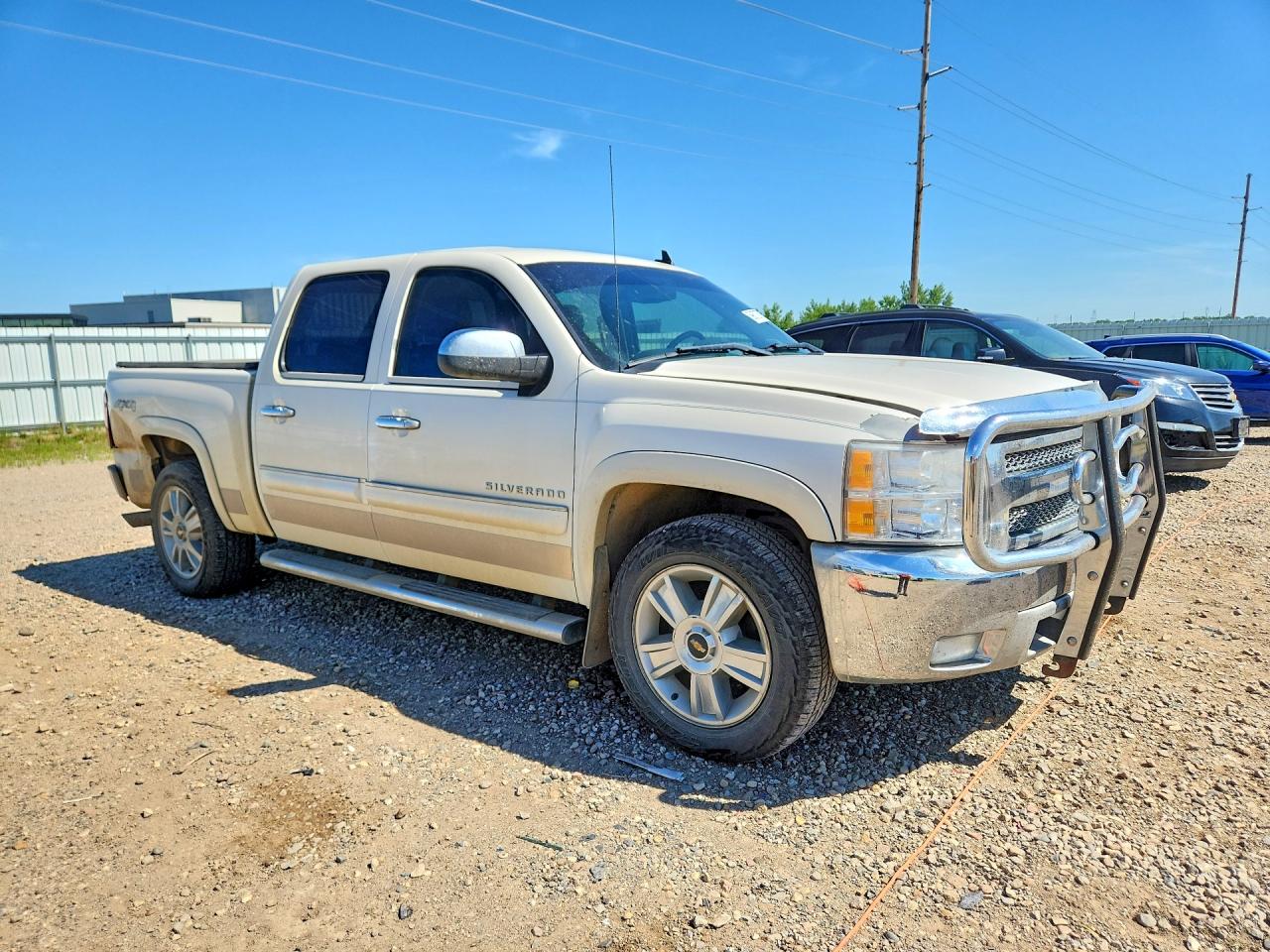 2013 Chevrolet Silverado K1500 Lt Cream vin: 3GCPKSE72DG220199