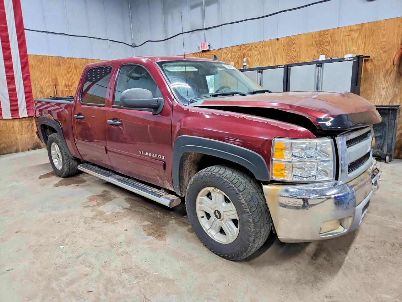 2013 Chevrolet Silverado K1500 Lt Maroon vin: 3GCPKSE72DG249699