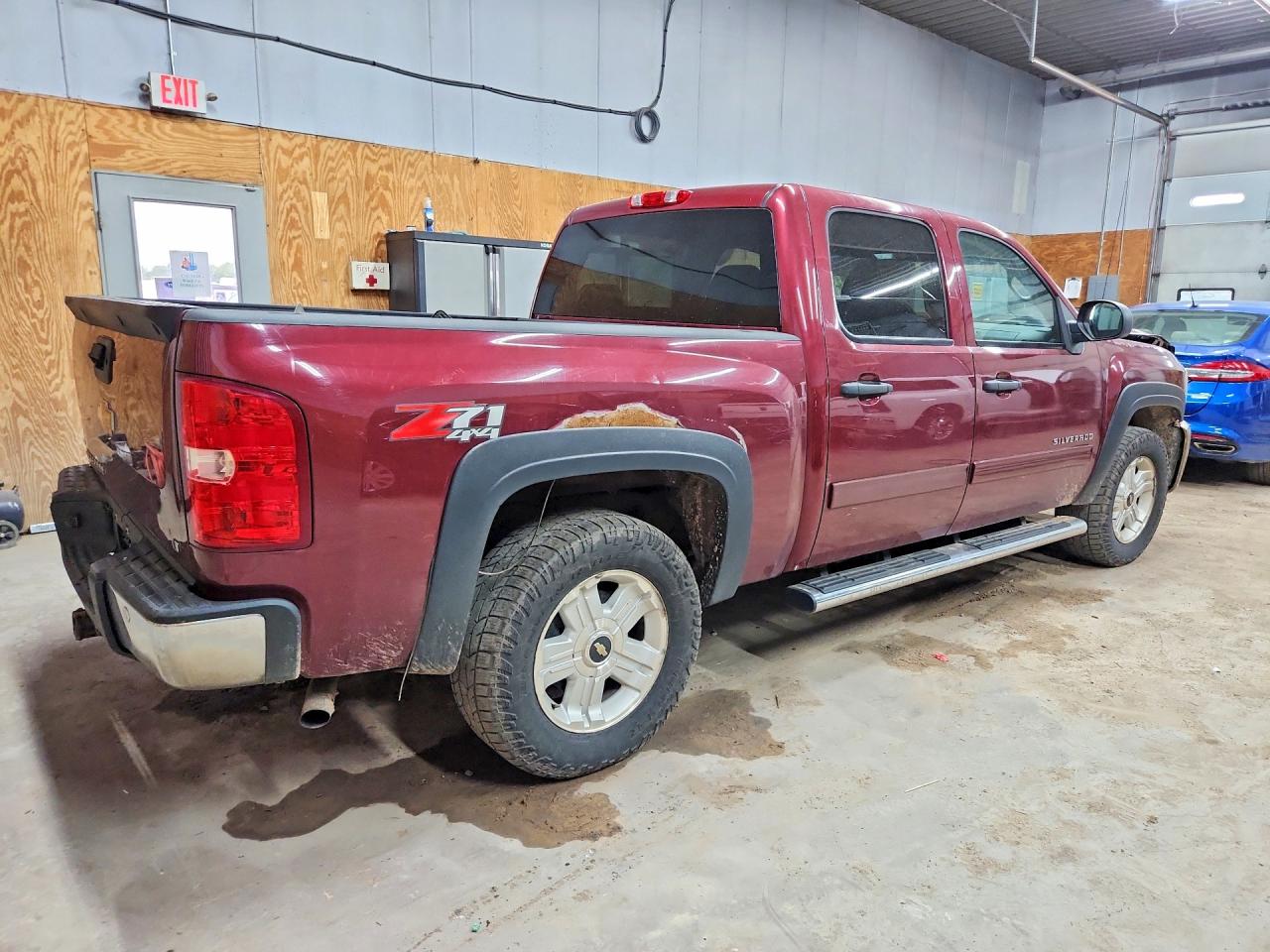 2013 Chevrolet Silverado K1500 Lt Maroon vin: 3GCPKSE72DG249699