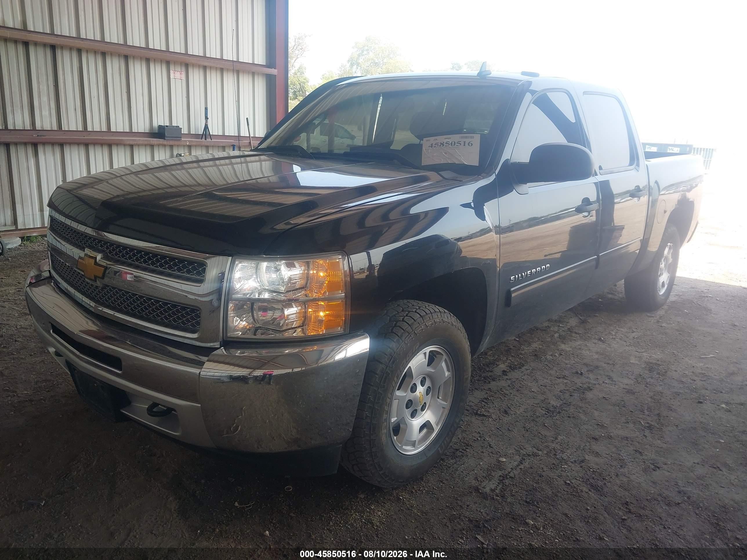 2013 Chevrolet Silverado 1500 Lt Черный vin: 3GCPKSE72DG252358