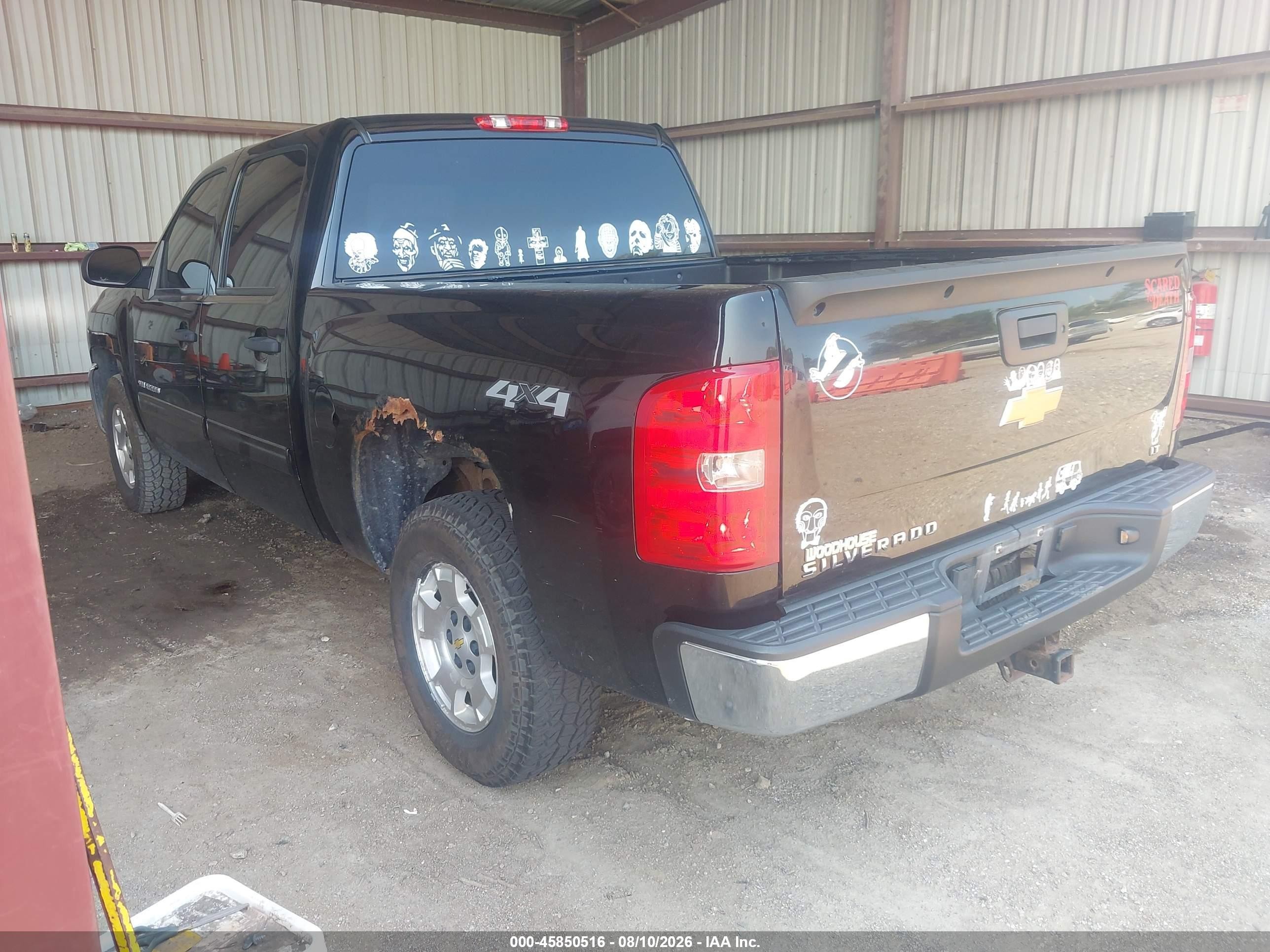 2013 Chevrolet Silverado 1500 Lt Черный vin: 3GCPKSE72DG252358