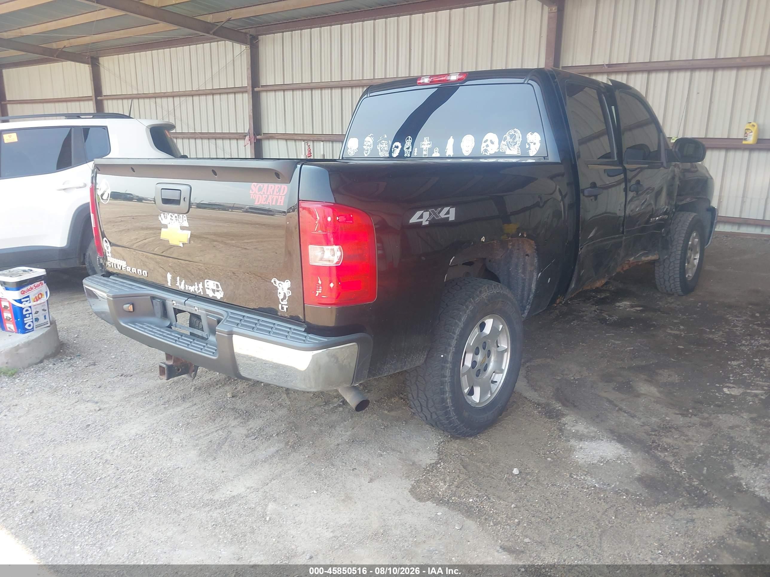 2013 Chevrolet Silverado 1500 Lt Черный vin: 3GCPKSE72DG252358