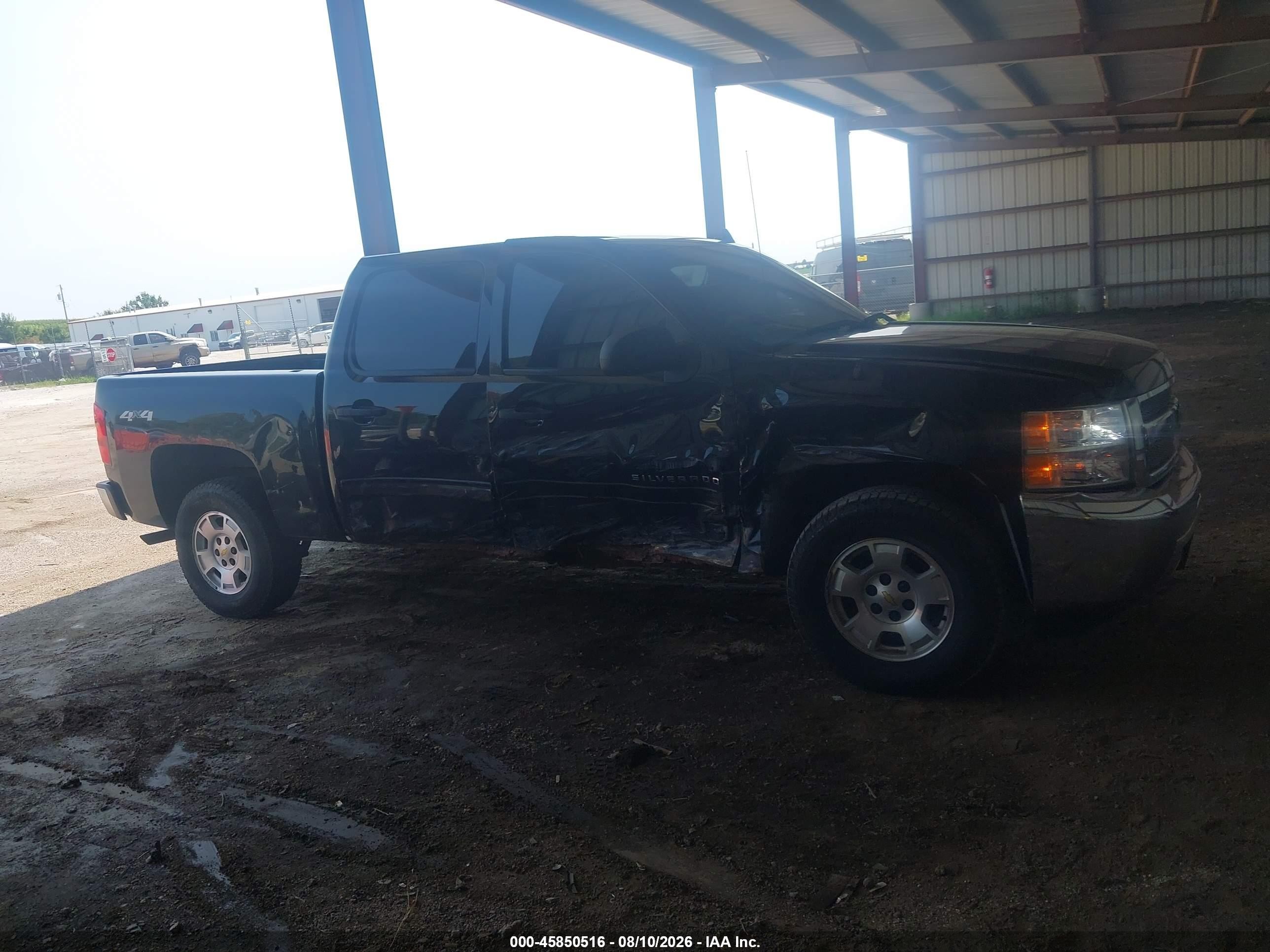 2013 Chevrolet Silverado 1500 Lt Черный vin: 3GCPKSE72DG252358
