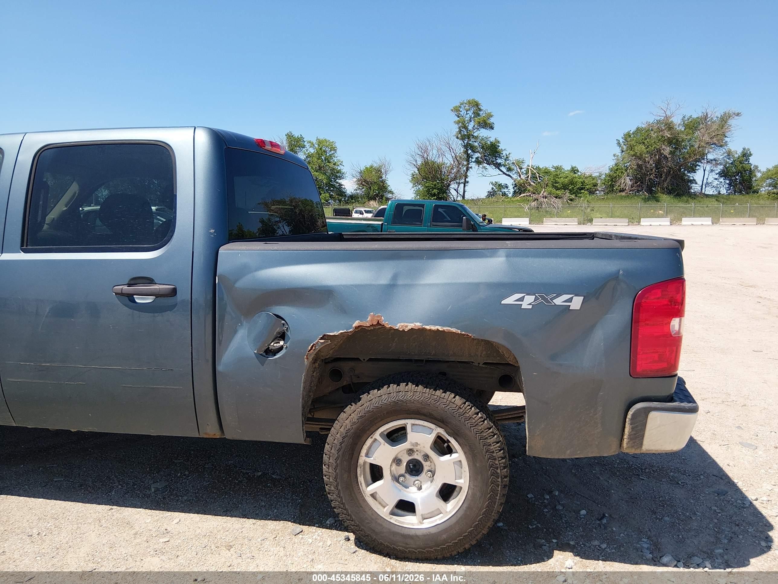 2013 Chevrolet Silverado 1500 Lt Blue vin: 3GCPKSE72DG254160