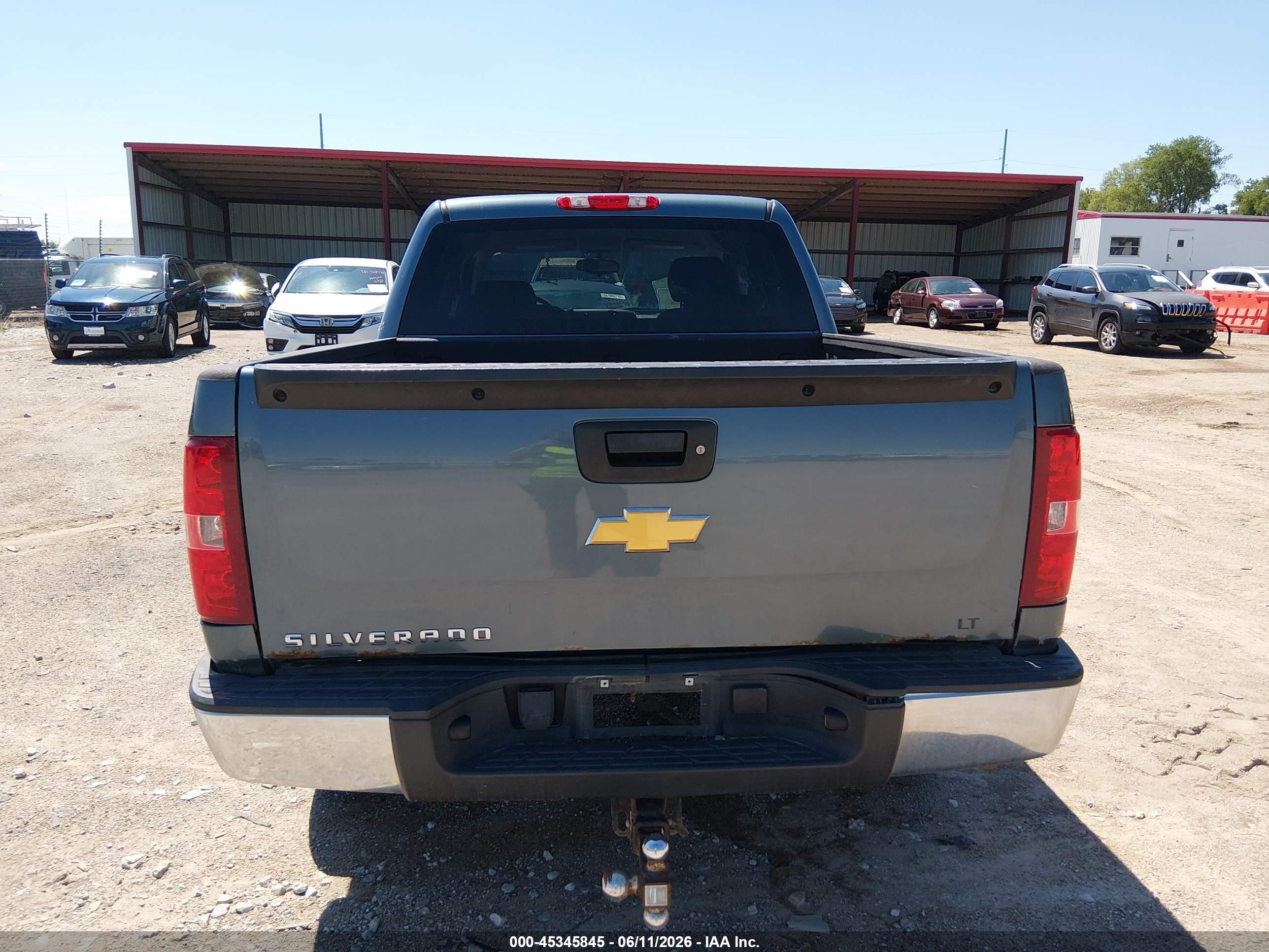 2013 Chevrolet Silverado 1500 Lt Blue vin: 3GCPKSE72DG254160