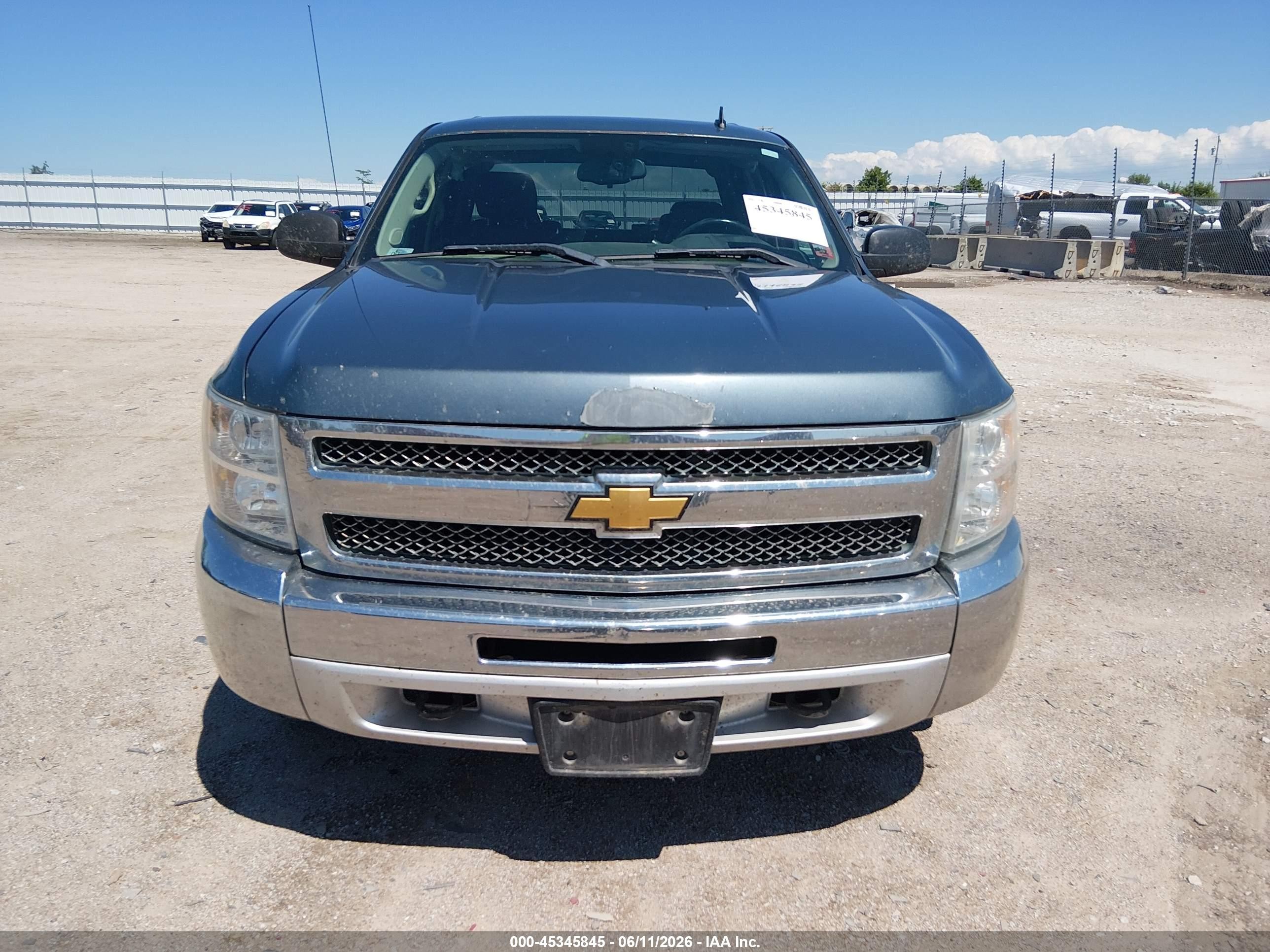 2013 Chevrolet Silverado 1500 Lt Blue vin: 3GCPKSE72DG254160