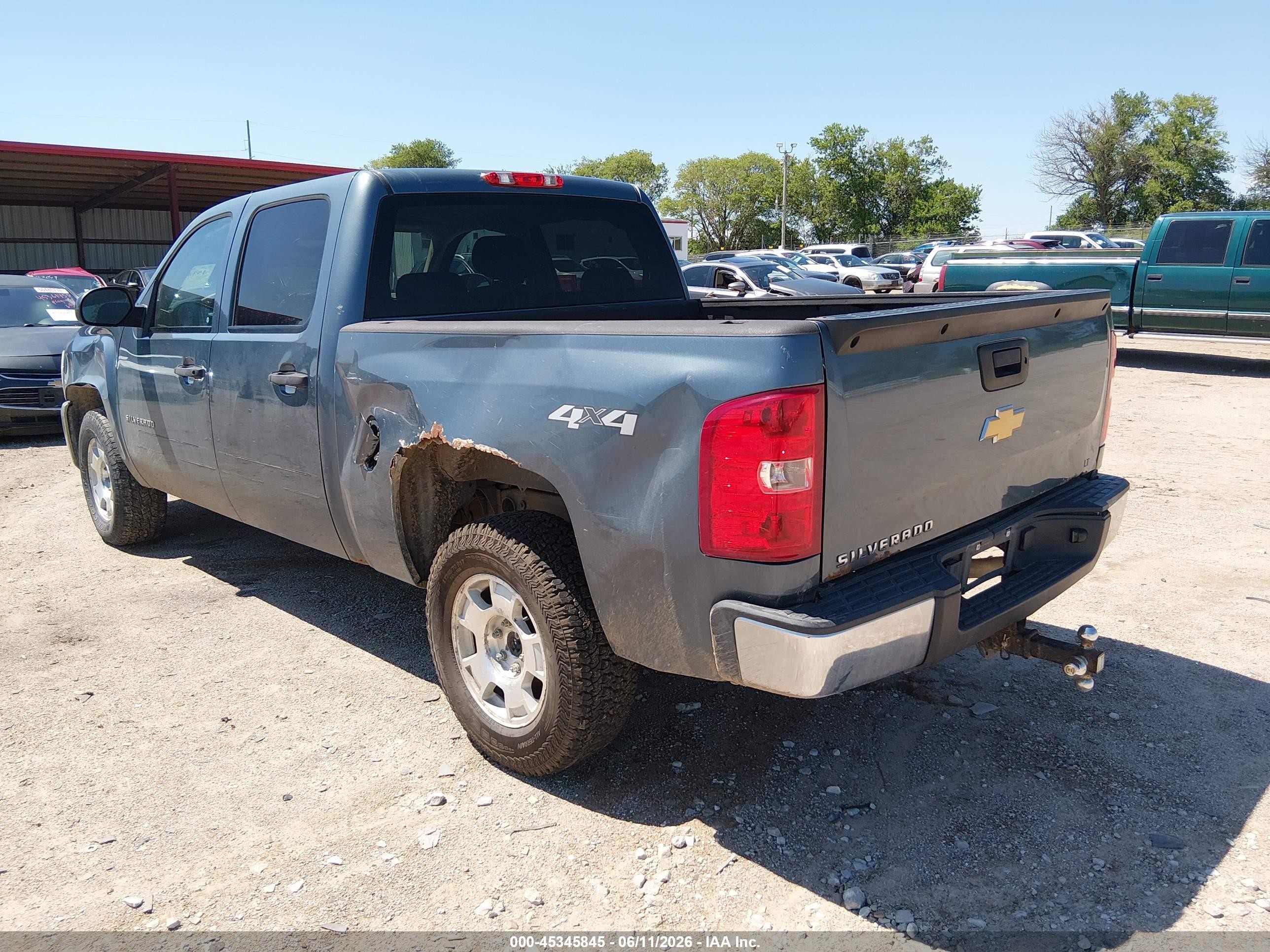 2013 Chevrolet Silverado 1500 Lt Blue vin: 3GCPKSE72DG254160