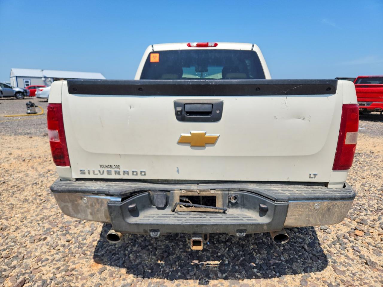 2013 Chevrolet Silverado K1500 Lt White vin: 3GCPKSE72DG287434