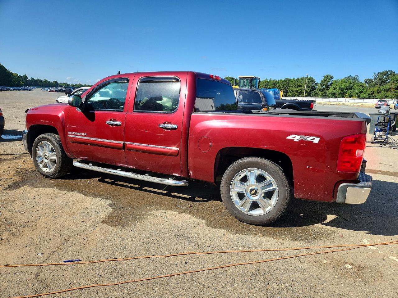 2013 Chevrolet Silverado K1500 Lt Red vin: 3GCPKSE72DG304118