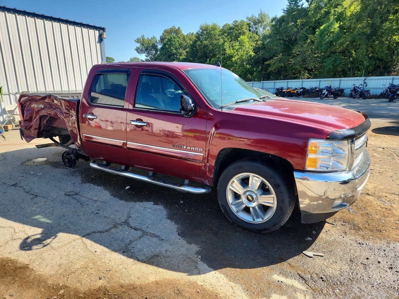 2013 Chevrolet Silverado K1500 Lt Red vin: 3GCPKSE72DG304118