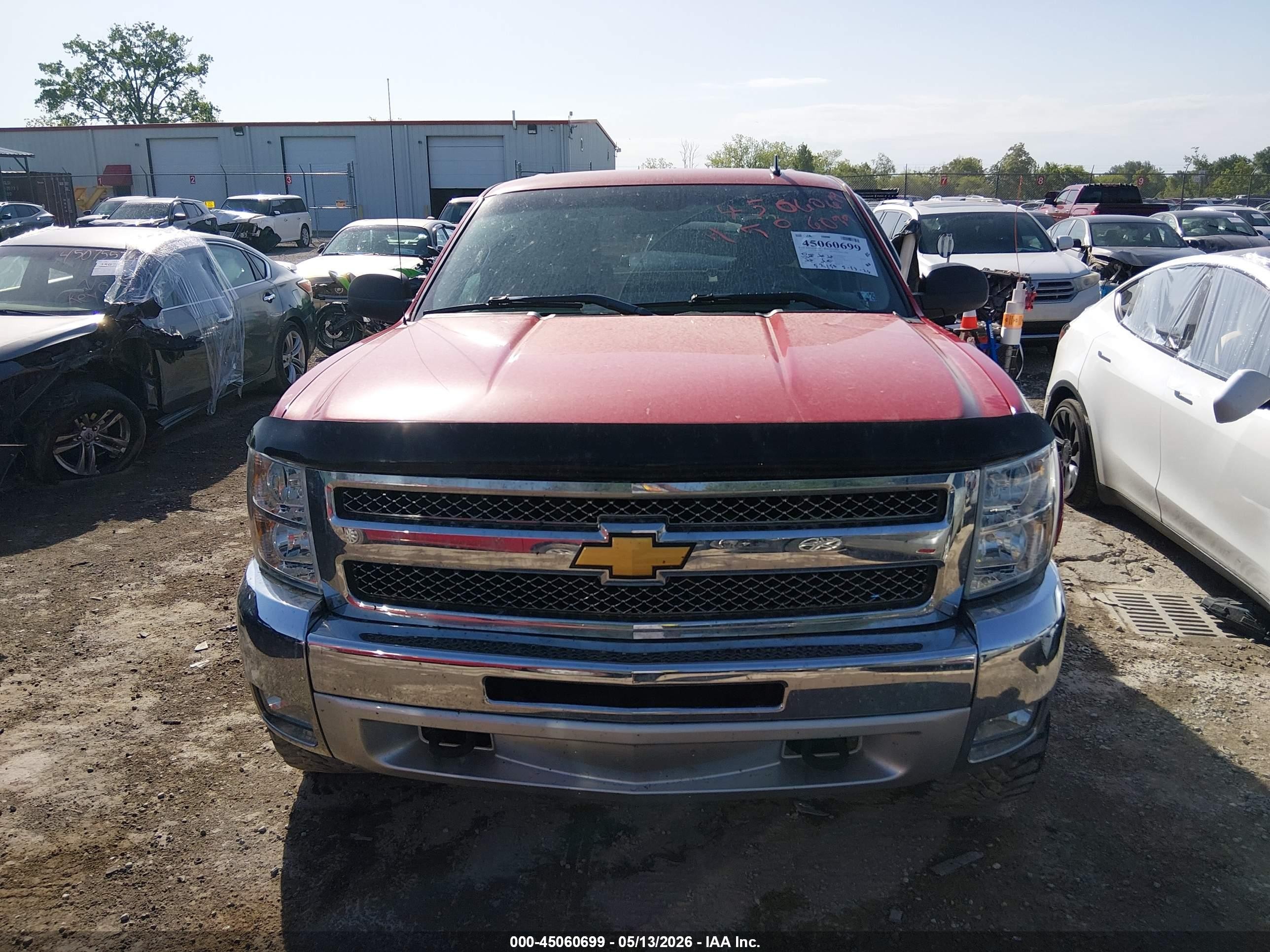 2013 Chevrolet Silverado 1500 Lt Red vin: 3GCPKSE72DG320190