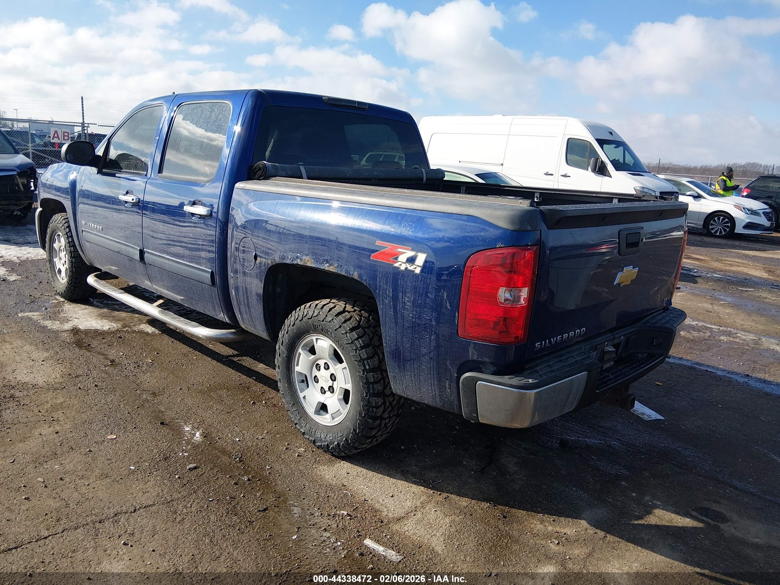 2013 Chevrolet Silverado 1500 Lt Blue vin: 3GCPKSE72DG366005