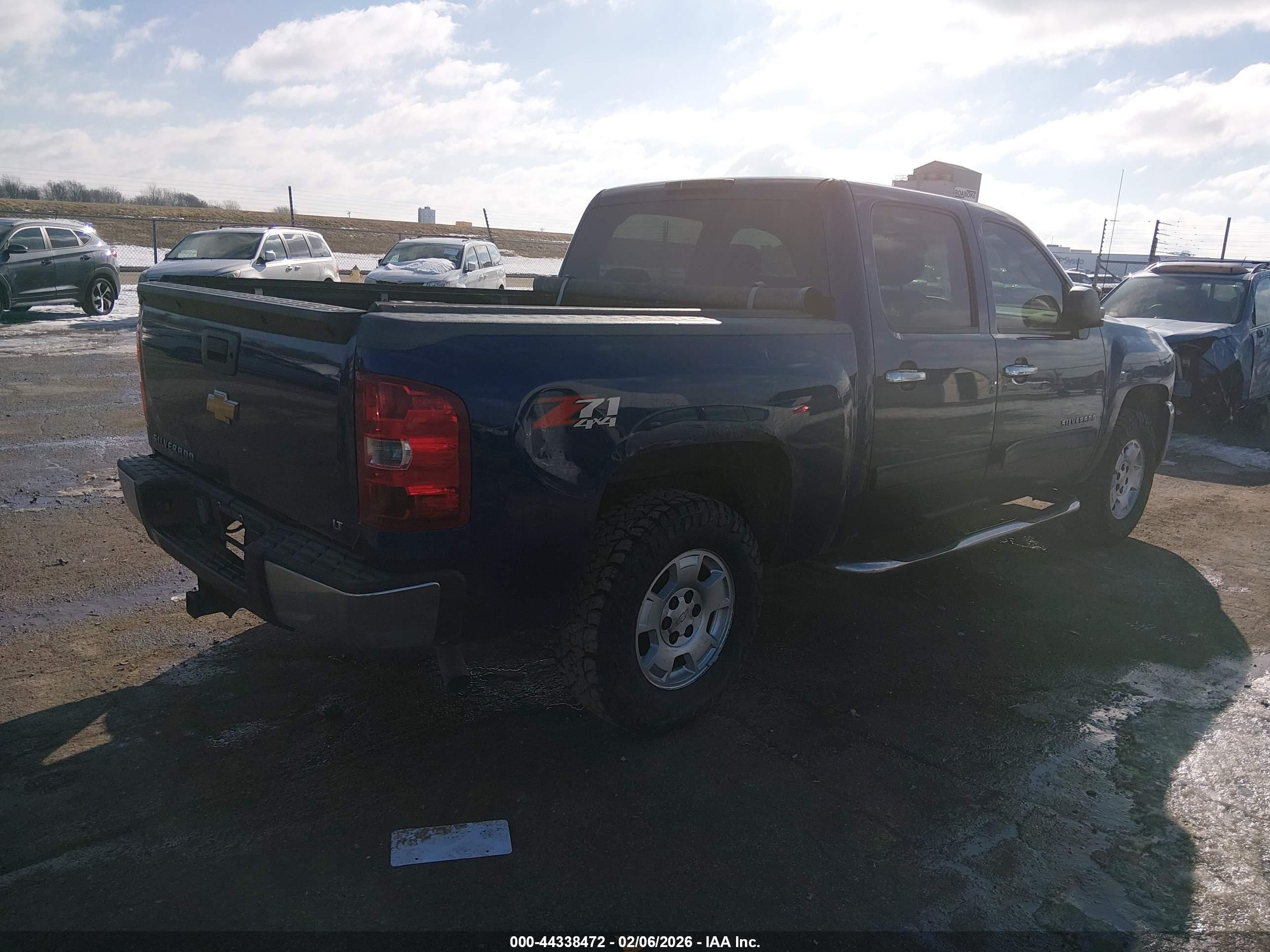 2013 Chevrolet Silverado 1500 Lt Blue vin: 3GCPKSE72DG366005