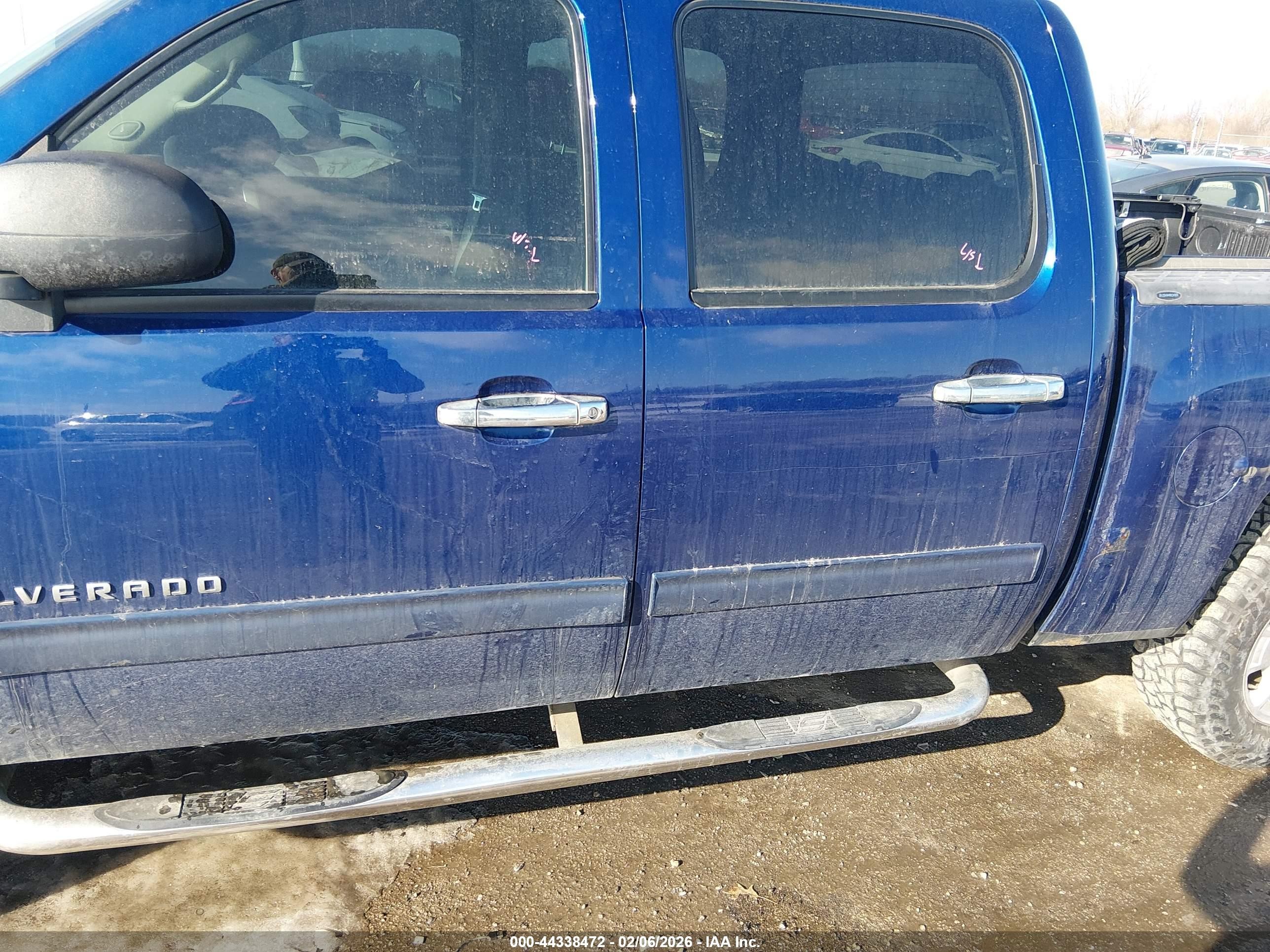2013 Chevrolet Silverado 1500 Lt Blue vin: 3GCPKSE72DG366005