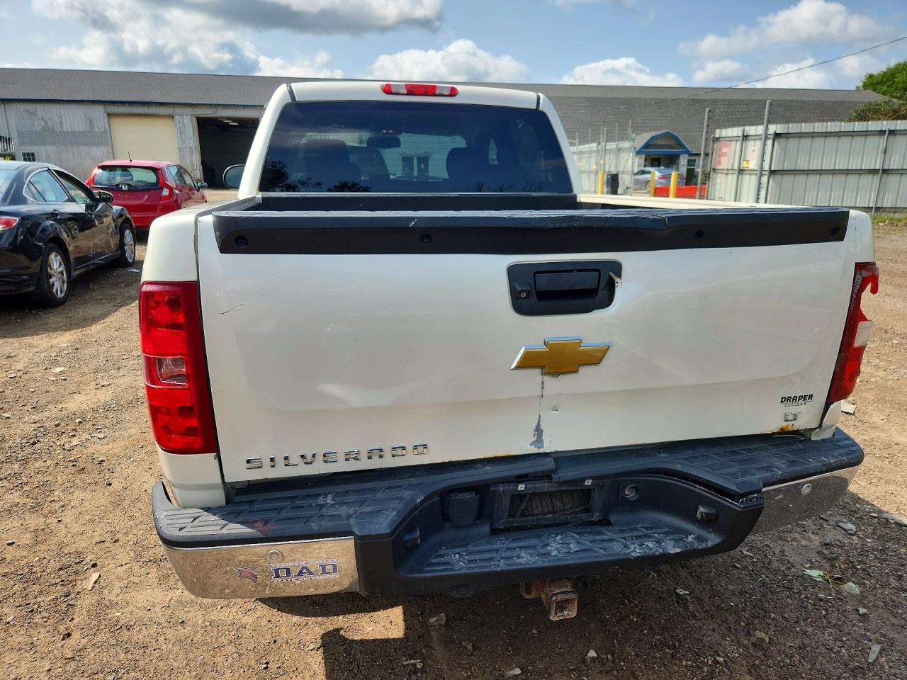 2013 Chevrolet Silverado K1500 Lt White vin: 3GCPKSE72DG370720