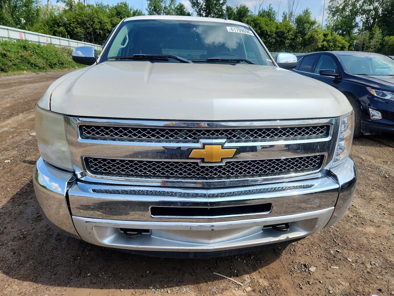 2013 Chevrolet Silverado K1500 Lt White vin: 3GCPKSE72DG370720