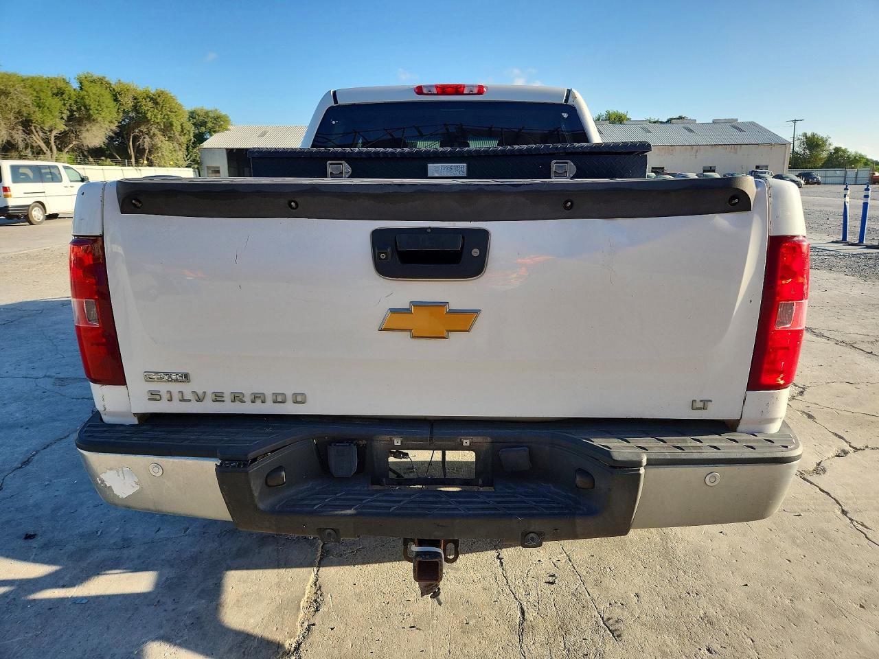 2012 Chevrolet Silverado K1500 Lt White vin: 3GCPKSE73CG113189