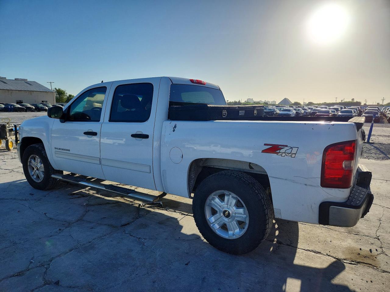 2012 Chevrolet Silverado K1500 Lt White vin: 3GCPKSE73CG113189