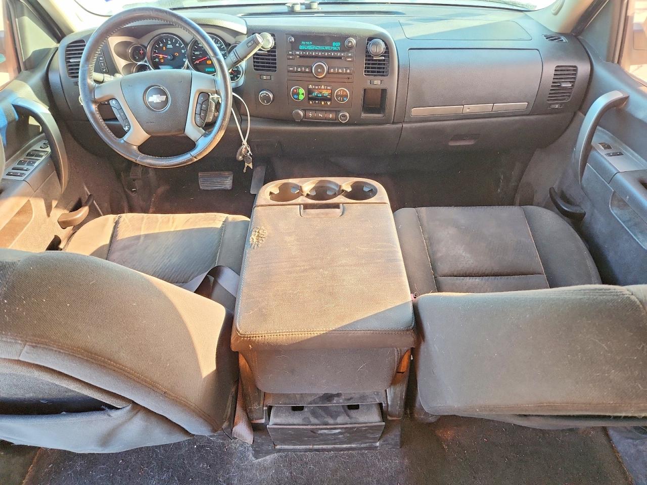 2012 Chevrolet Silverado K1500 Lt White vin: 3GCPKSE73CG113189