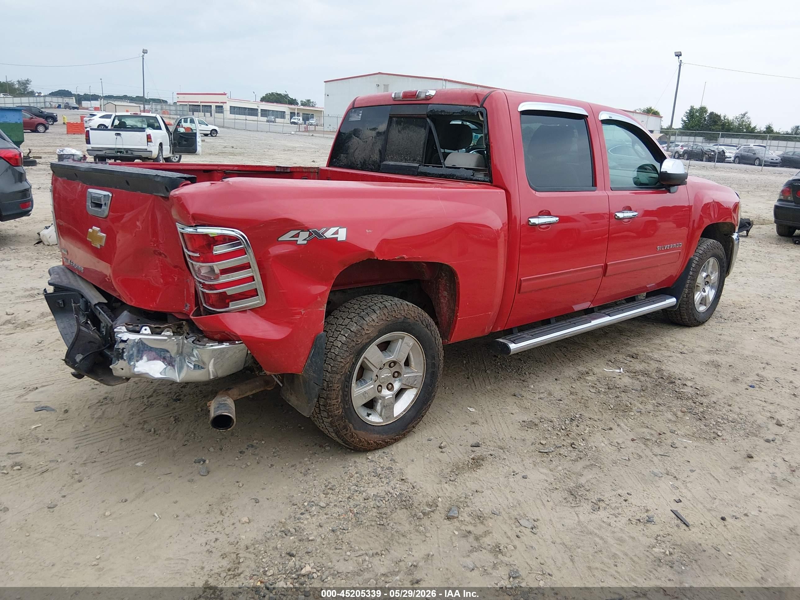2012 Chevrolet Silverado 1500 Lt Red vin: 3GCPKSE73CG127917