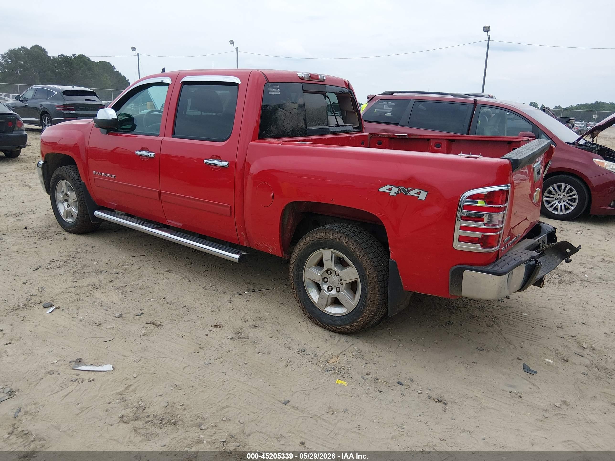 2012 Chevrolet Silverado 1500 Lt Red vin: 3GCPKSE73CG127917