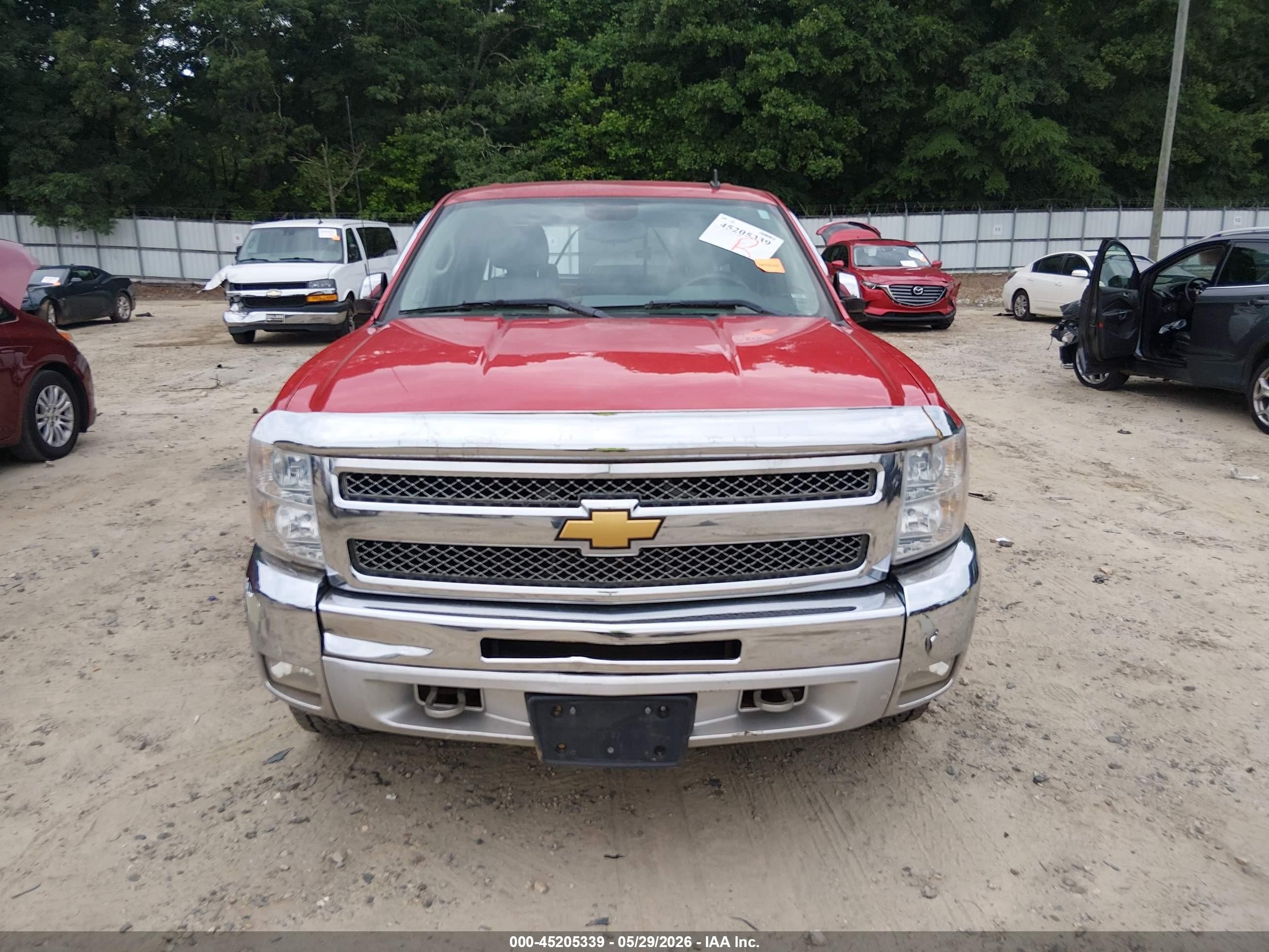 2012 Chevrolet Silverado 1500 Lt Red vin: 3GCPKSE73CG127917