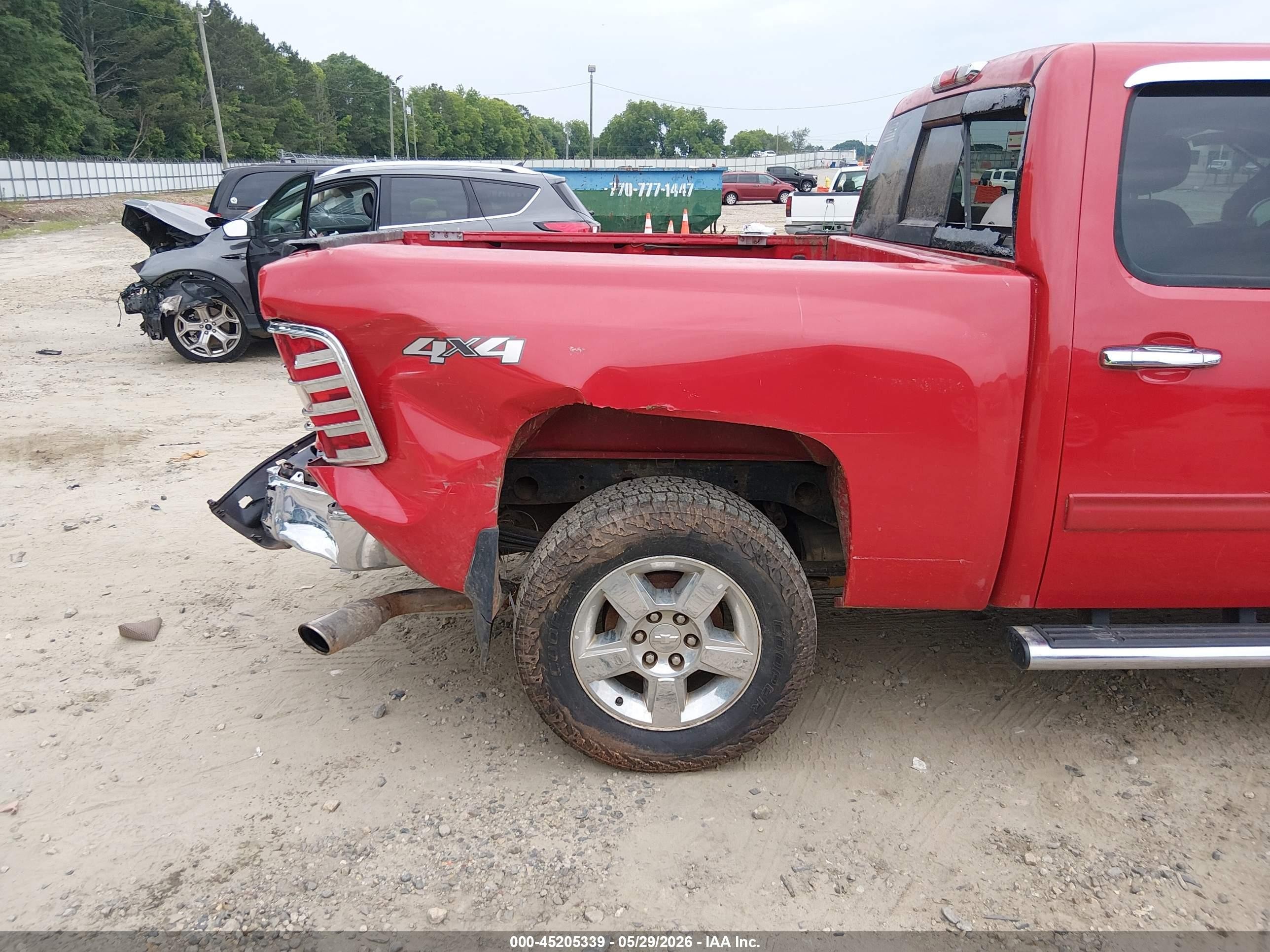 2012 Chevrolet Silverado 1500 Lt Red vin: 3GCPKSE73CG127917