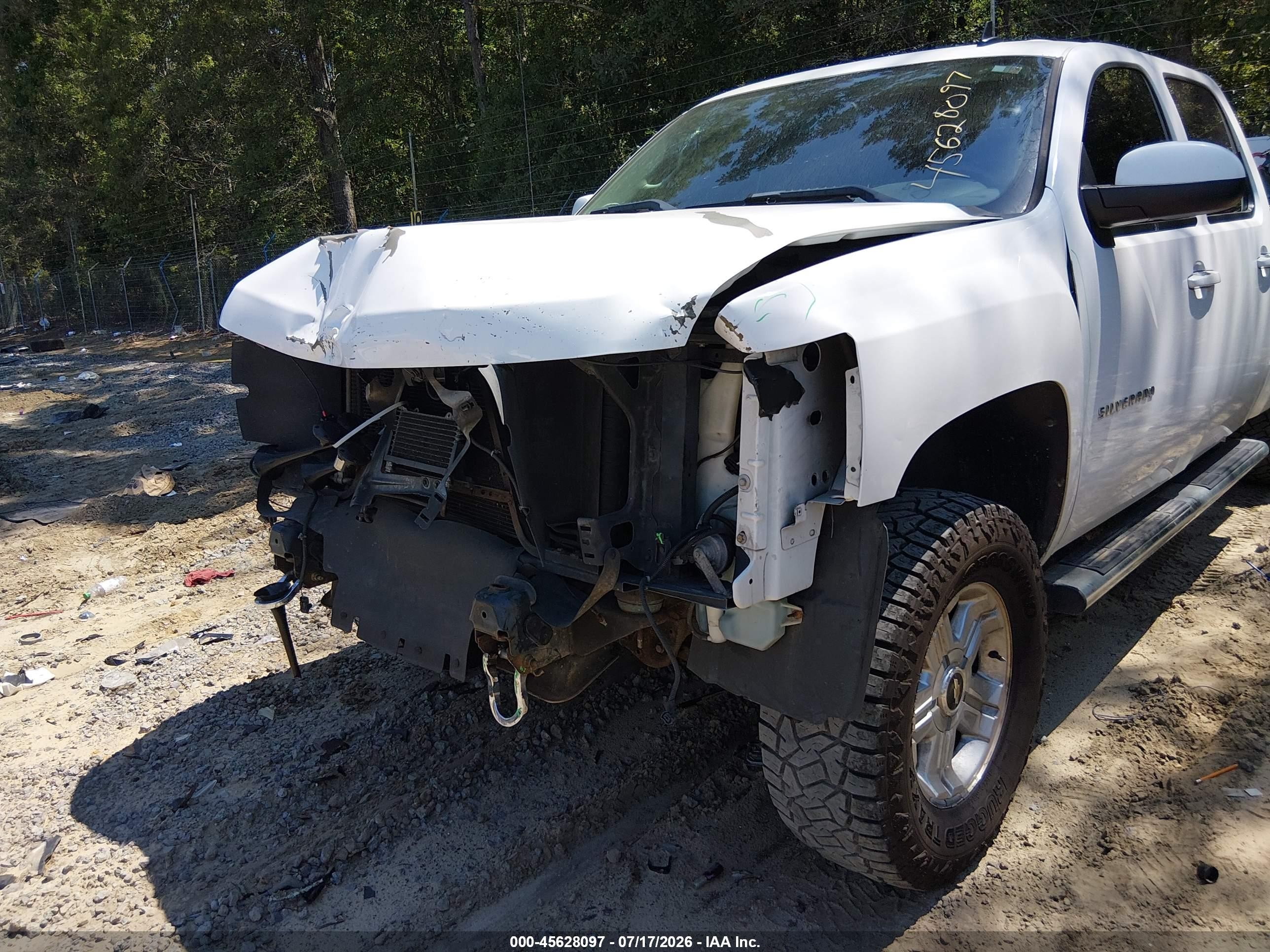 2012 Chevrolet Silverado 1500 Lt White vin: 3GCPKSE73CG130199