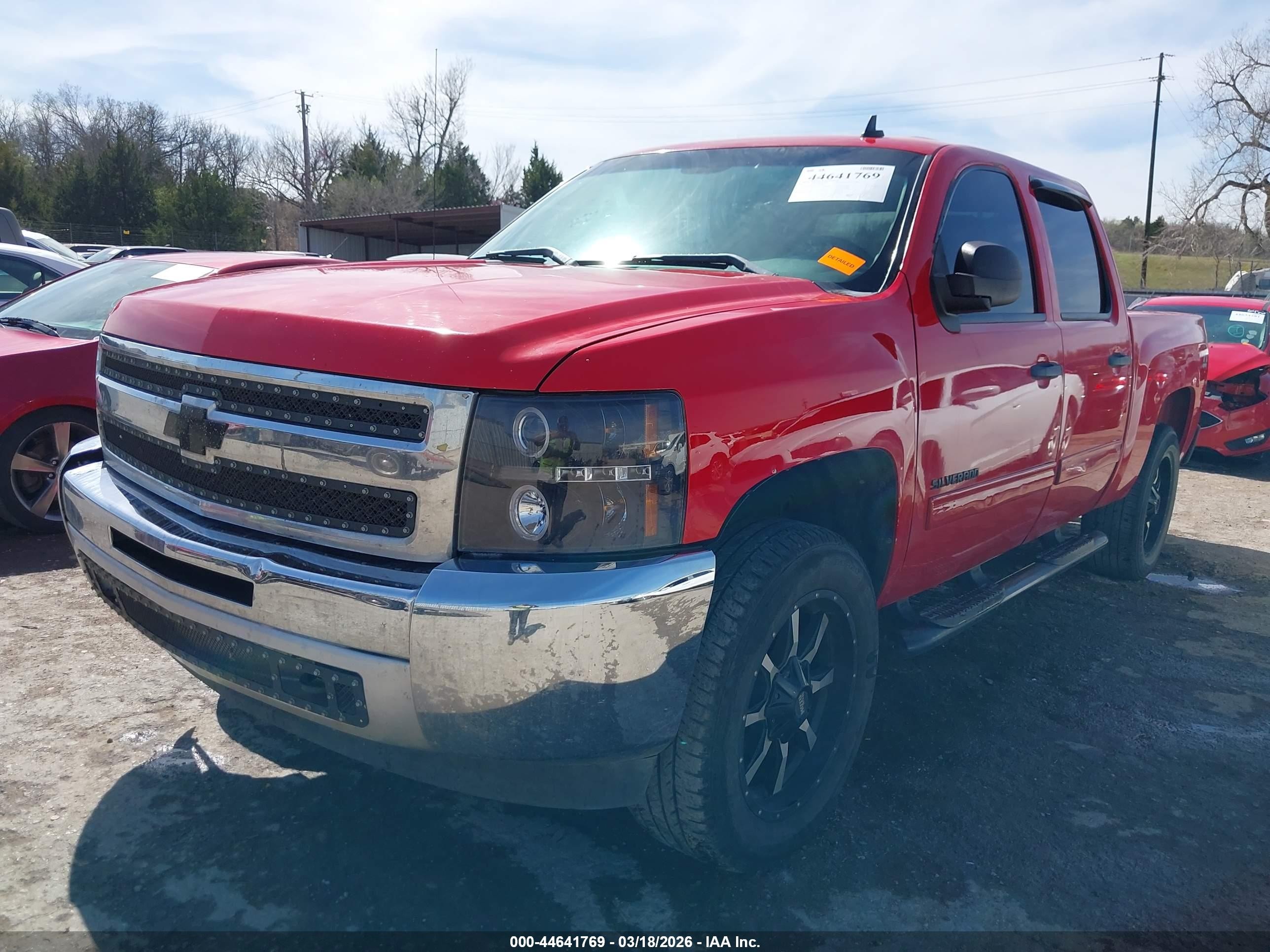 2012 Chevrolet Silverado 1500 Lt Red vin: 3GCPKSE73CG235454