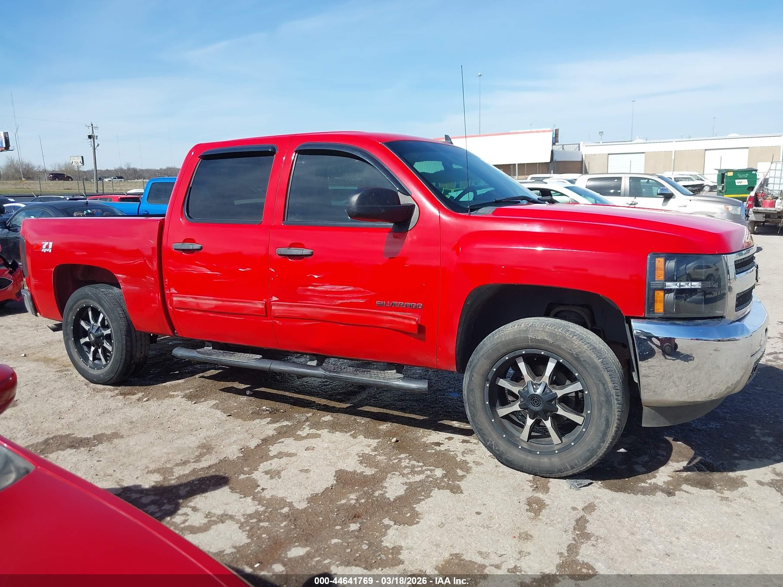 2012 Chevrolet Silverado 1500 Lt Red vin: 3GCPKSE73CG235454