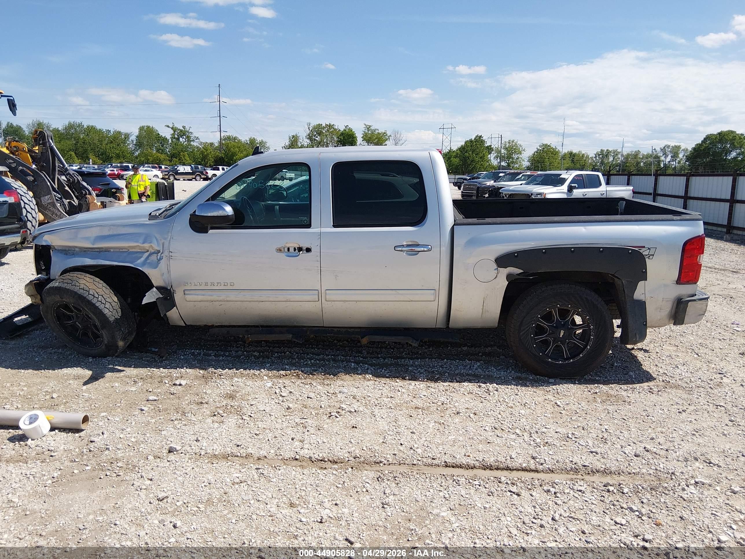 2012 Chevrolet Silverado 1500 Lt Silver vin: 3GCPKSE73CG272861