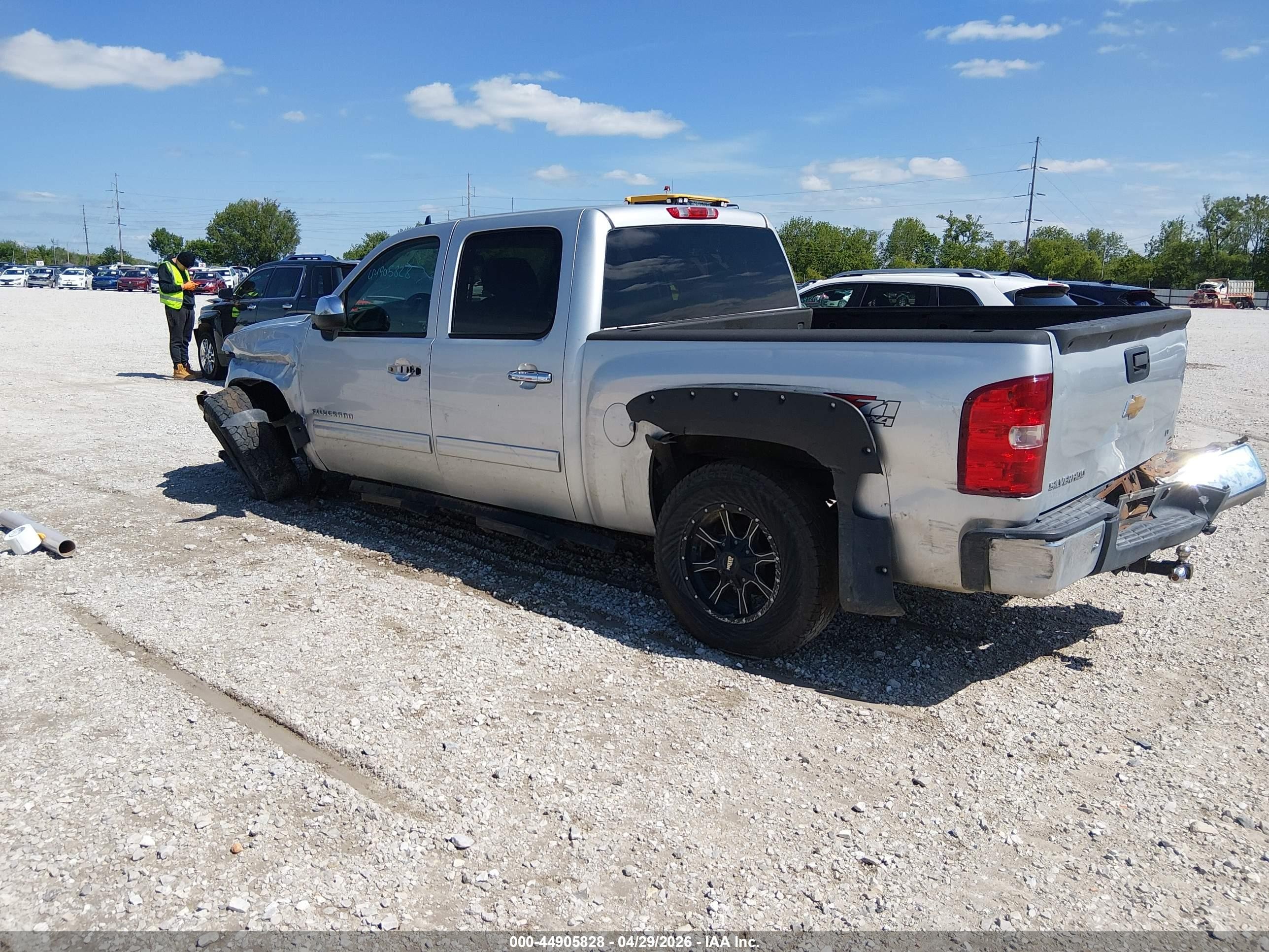 2012 Chevrolet Silverado 1500 Lt Silver vin: 3GCPKSE73CG272861