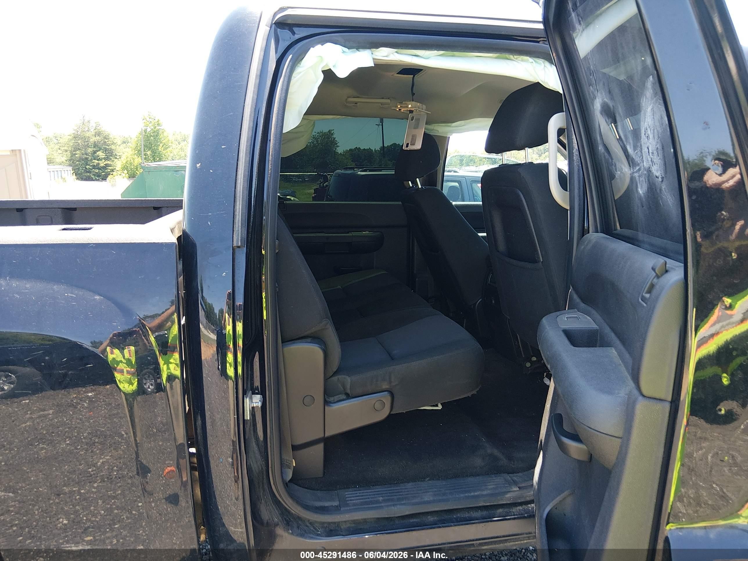 2013 Chevrolet Silverado 1500 Lt Black vin: 3GCPKSE73DG178819