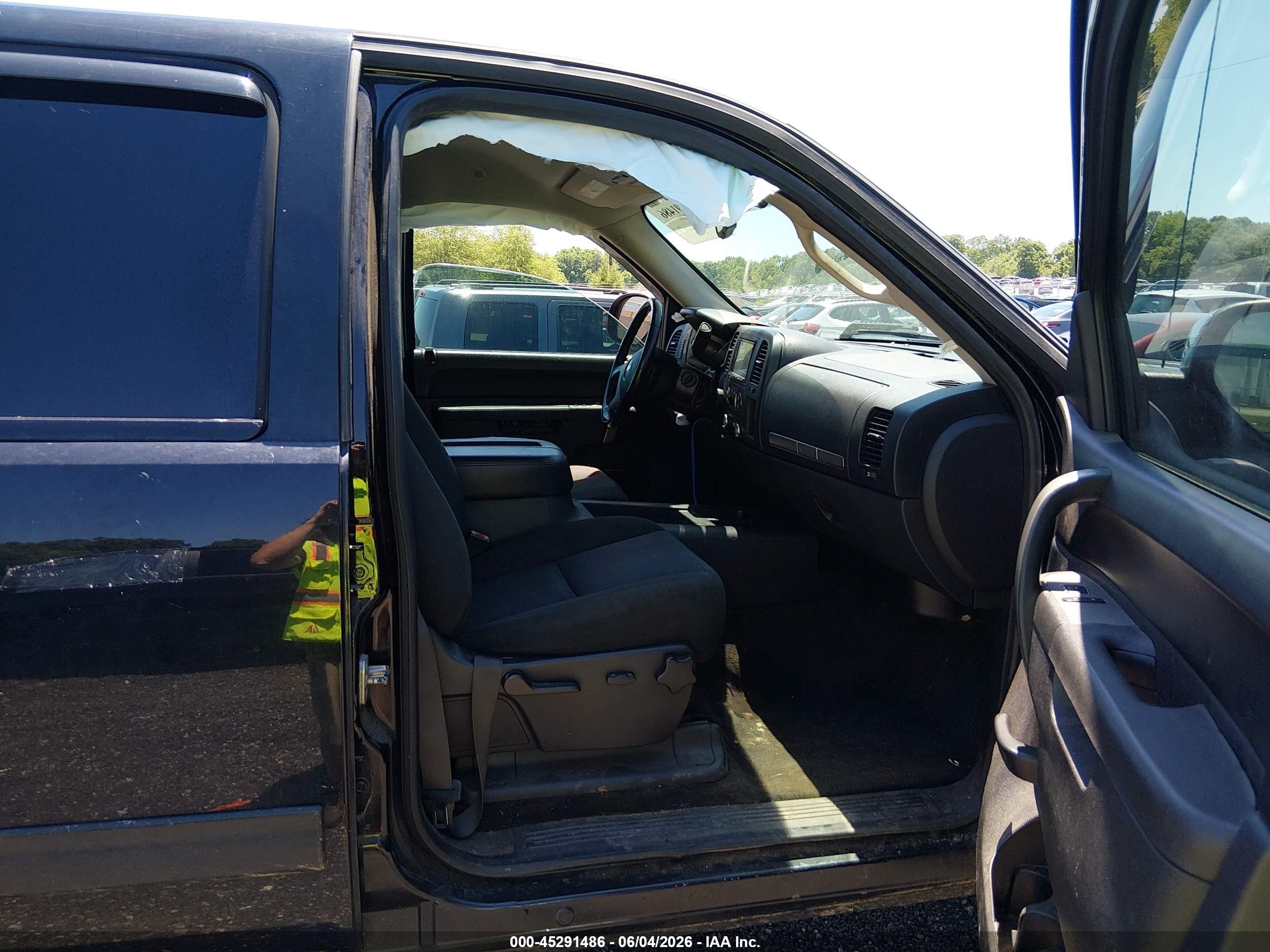 2013 Chevrolet Silverado 1500 Lt Black vin: 3GCPKSE73DG178819