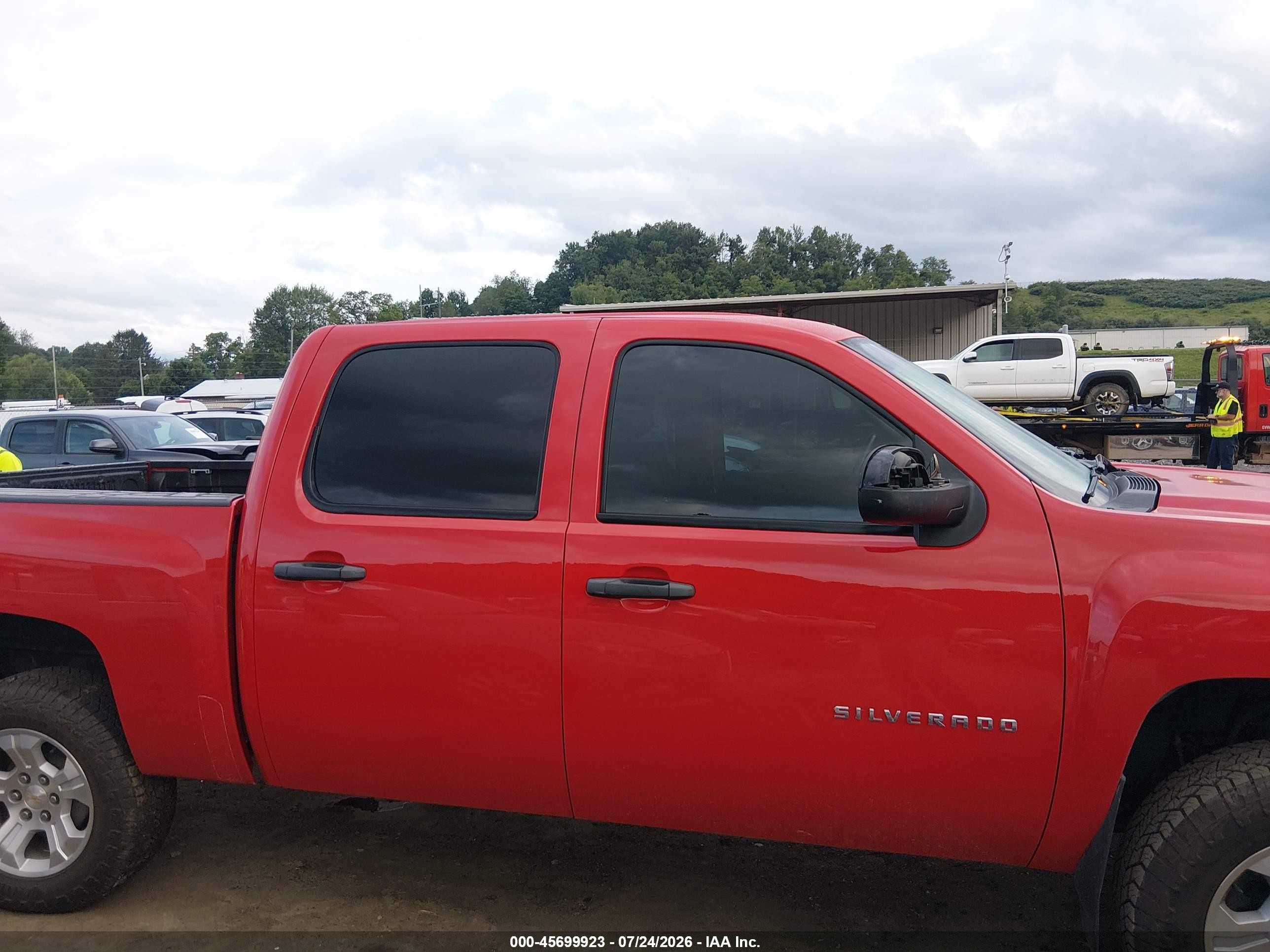 2013 Chevrolet Silverado 1500 Lt Красный vin: 3GCPKSE73DG195684