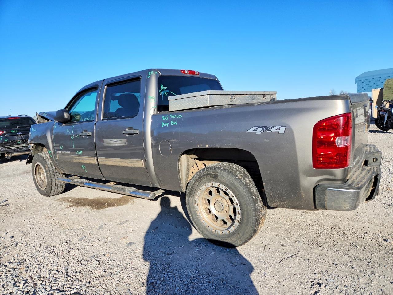 2013 Chevrolet Silverado K1500 Lt Желто-коричневый vin: 3GCPKSE73DG211852
